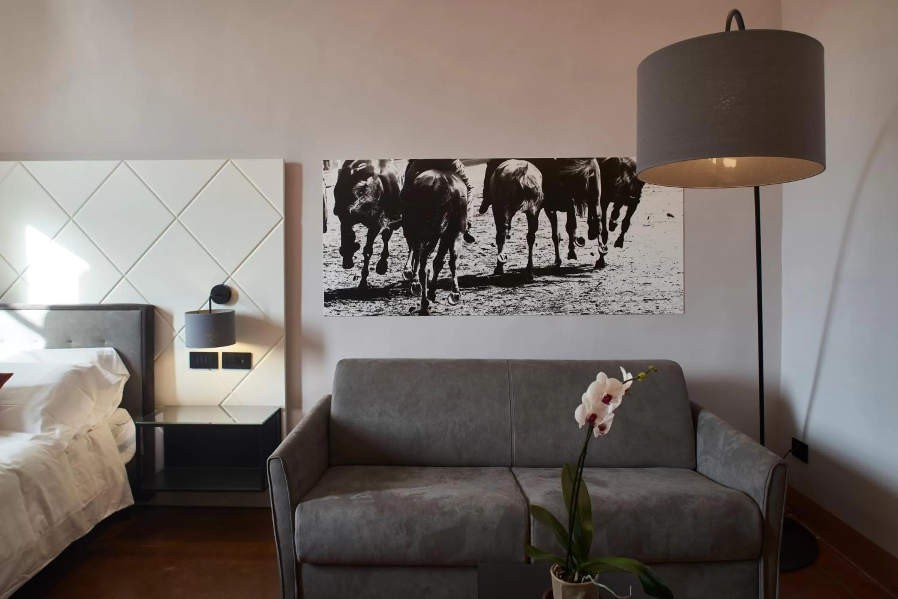 Seating area, Bed in Residenza d'epoca San Martino 29