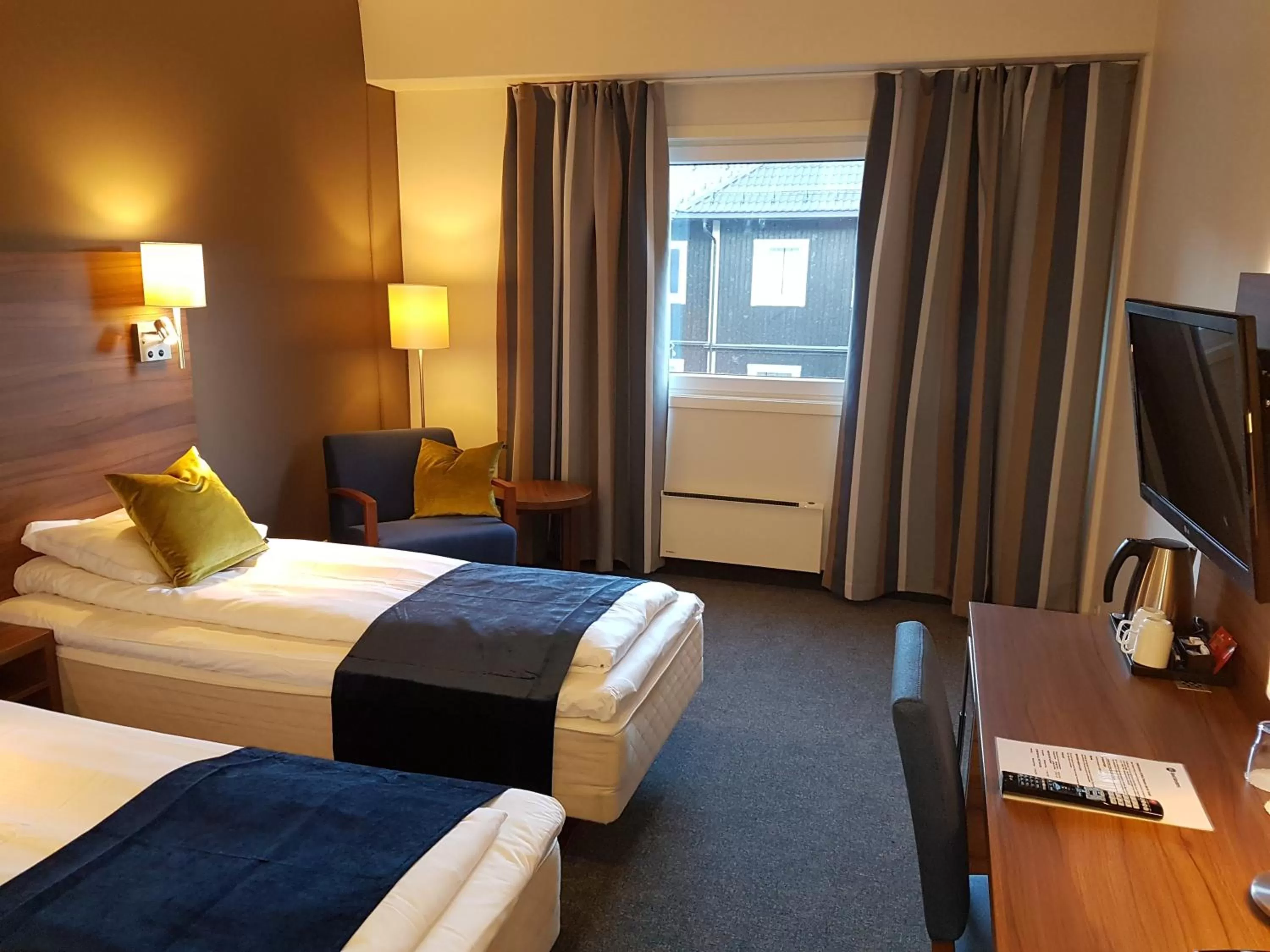 Bedroom, Bed in Thon Partner Hotel Narvik