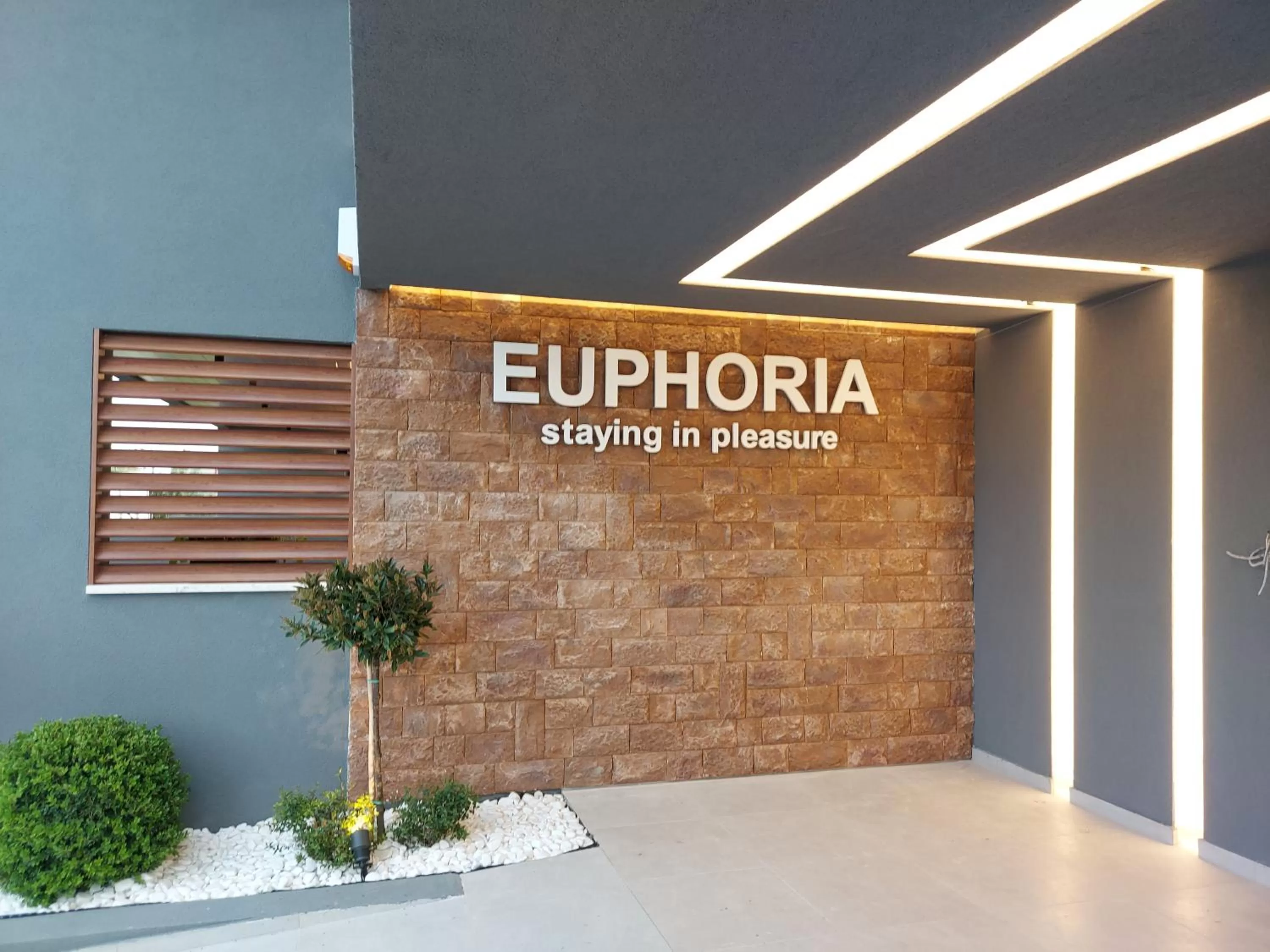 Facade/entrance, Property Logo/Sign in EUPHORIA ''Staying in Pleasure''