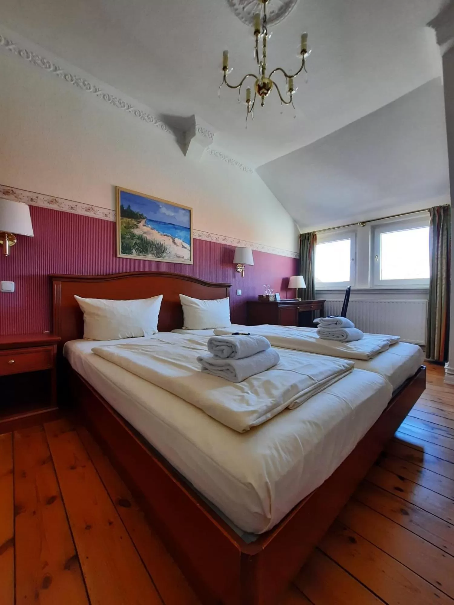 Photo of the whole room, Bed in Landhaus Bode