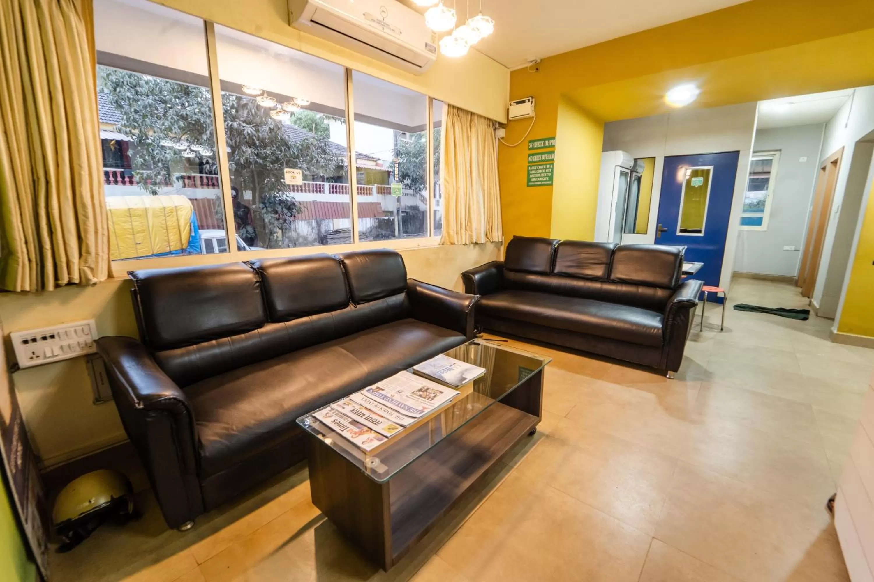 Lobby or reception in Kay's Riverview Resort - Near Baga Beach