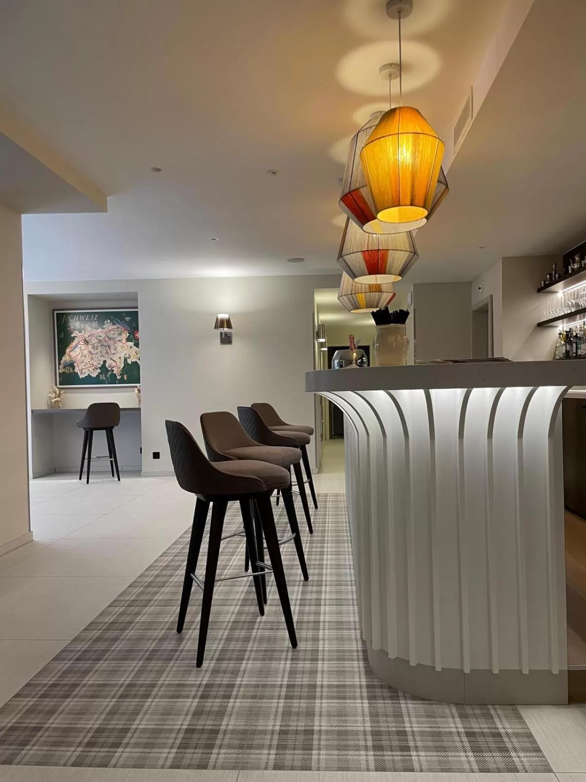 Lounge or bar in Mercure Fribourg Centre Remparts