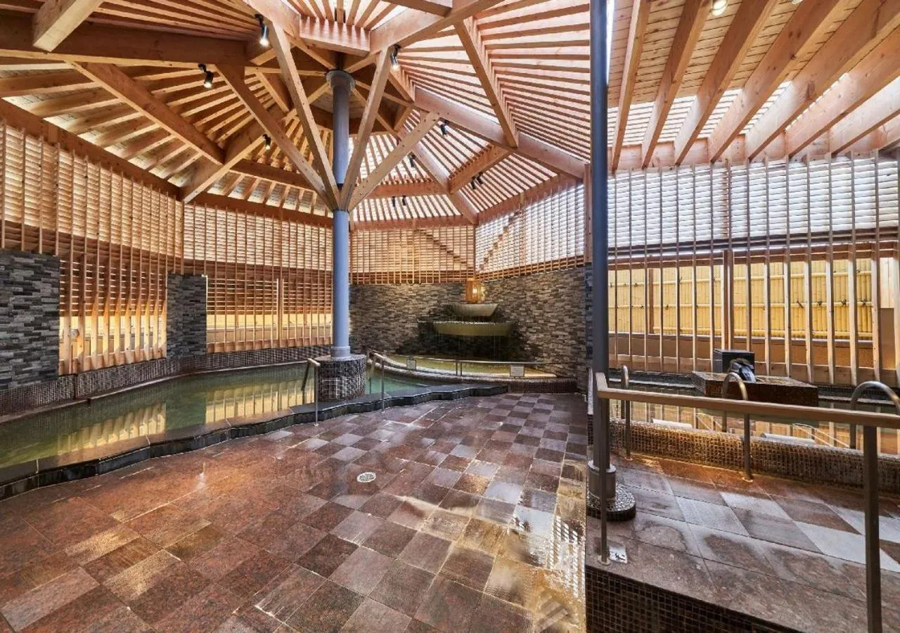 Hot Spring Bath in Hakodate Hotel Banso