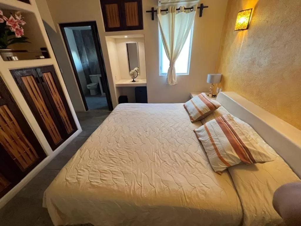 Bed in Ceiba Studios