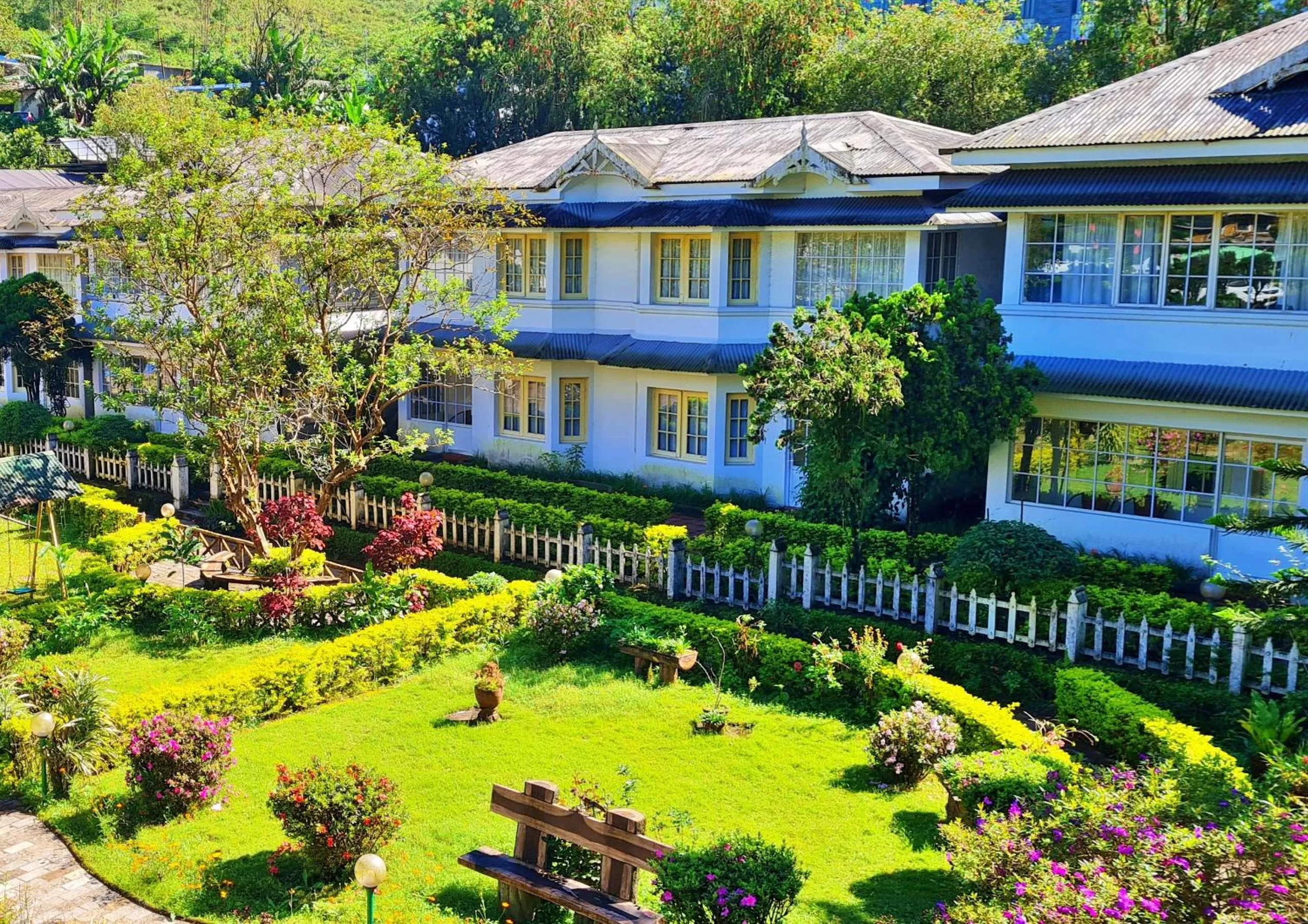 Garden in Eastend Munnar