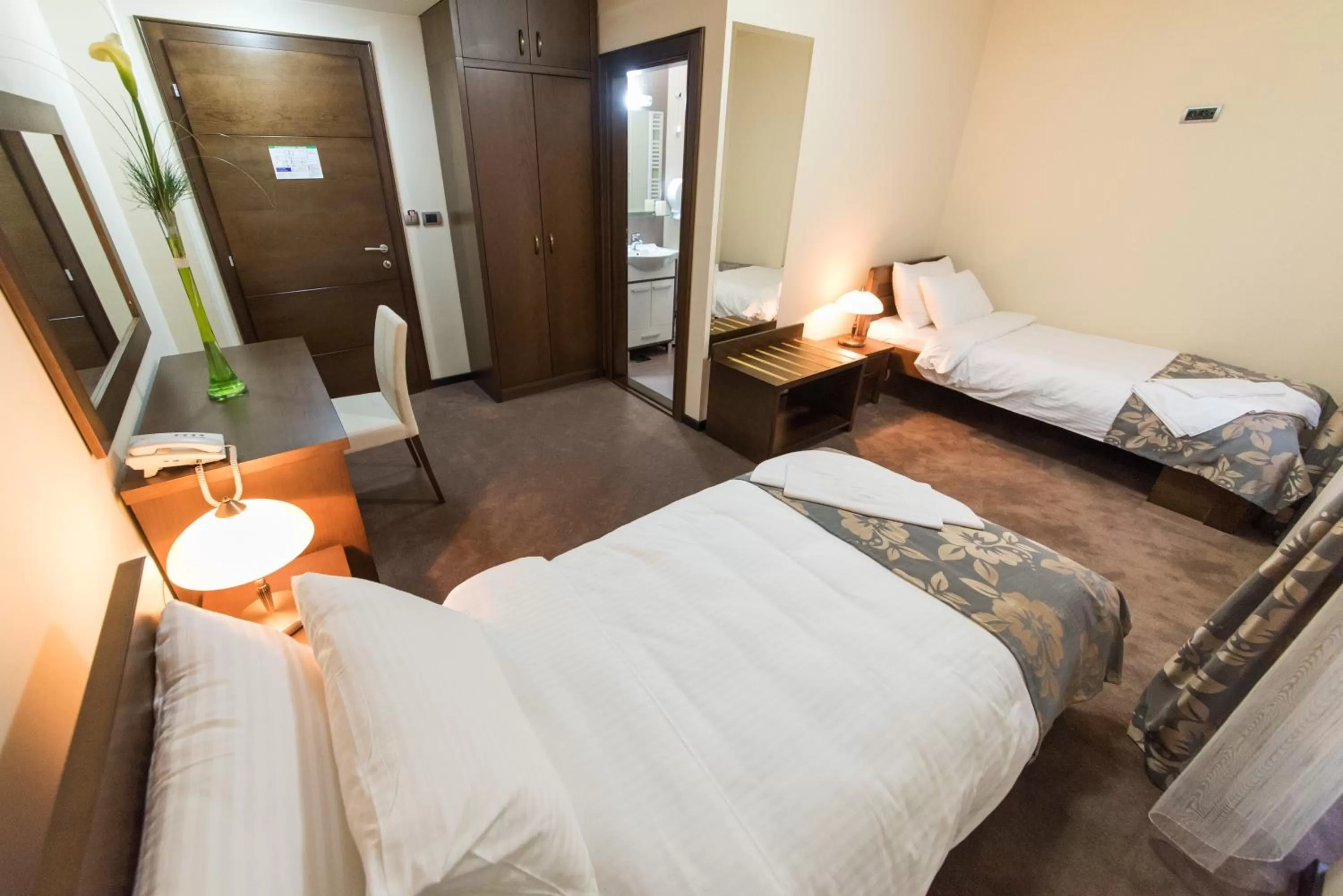 Bedroom, Bed in Garni Hotel Central Lux