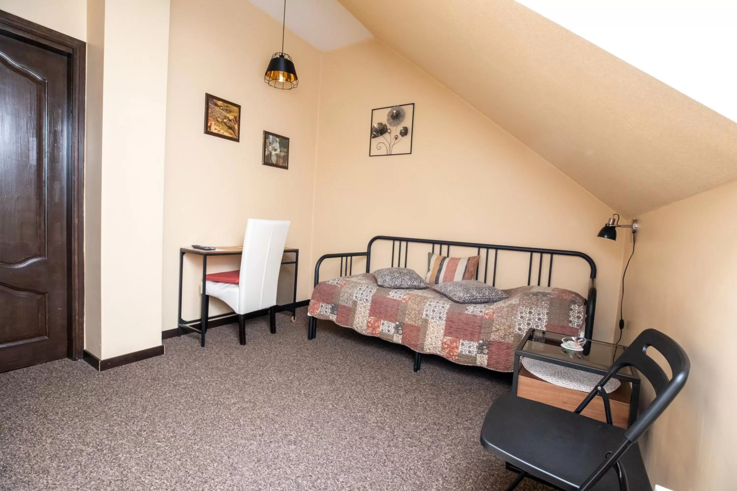 View (from property/room), Bed in City Center Kaķis B&B