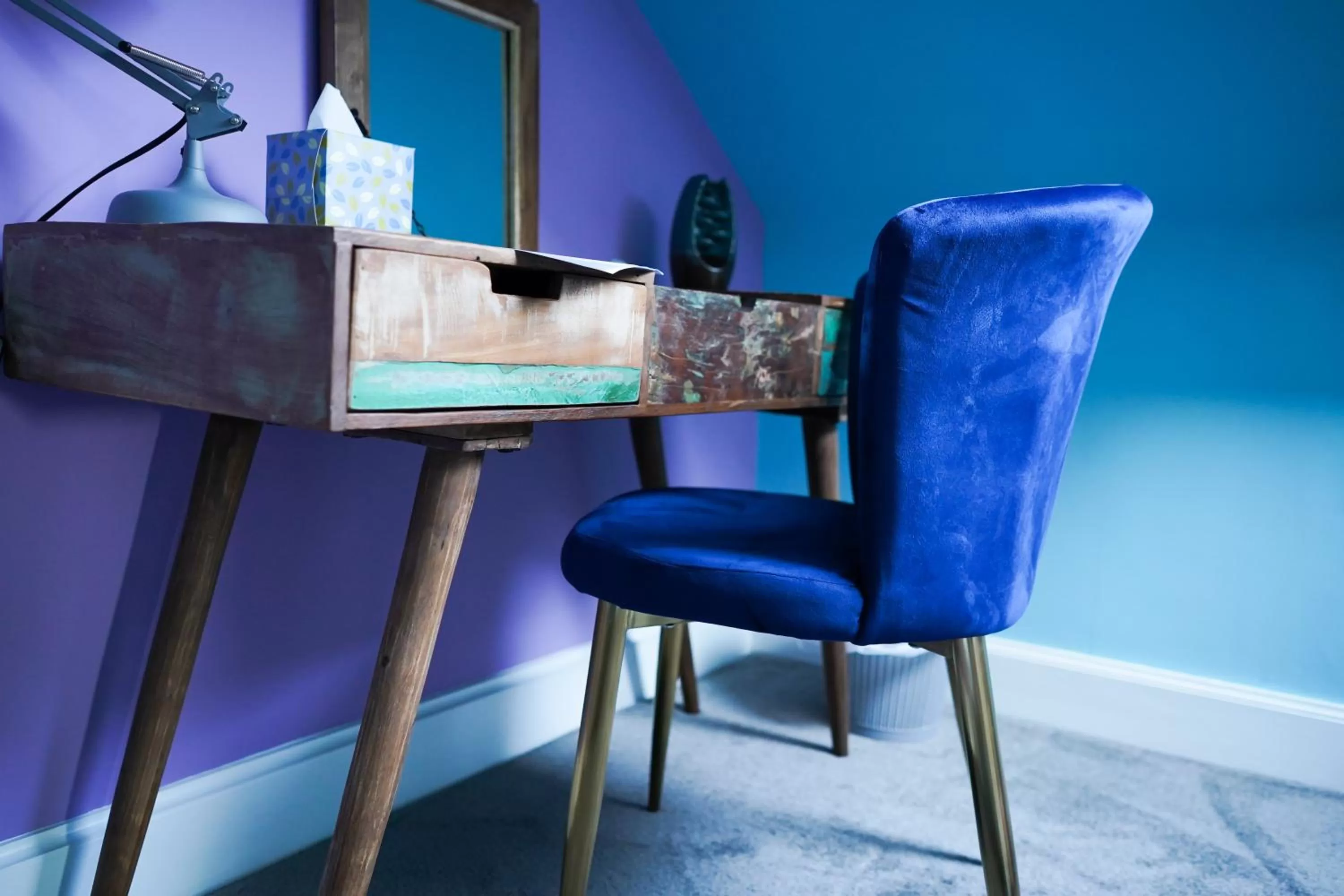 Bedroom in The Art Bank