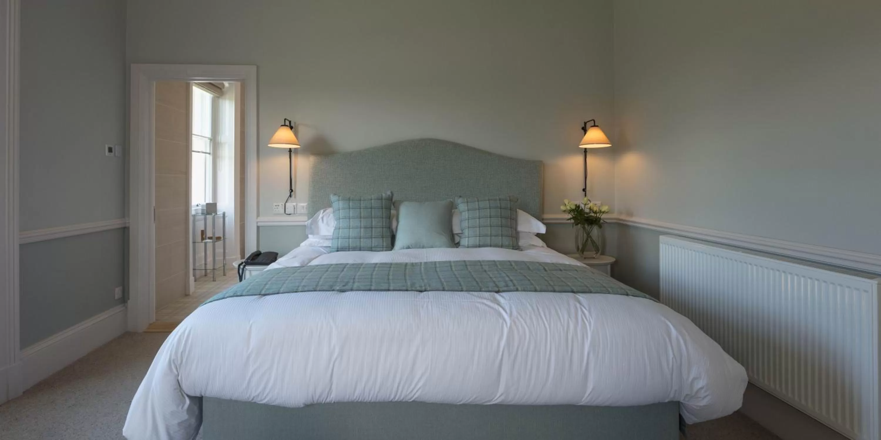 Bedroom, Bed in Farlam Hall Hotel & Restaurant