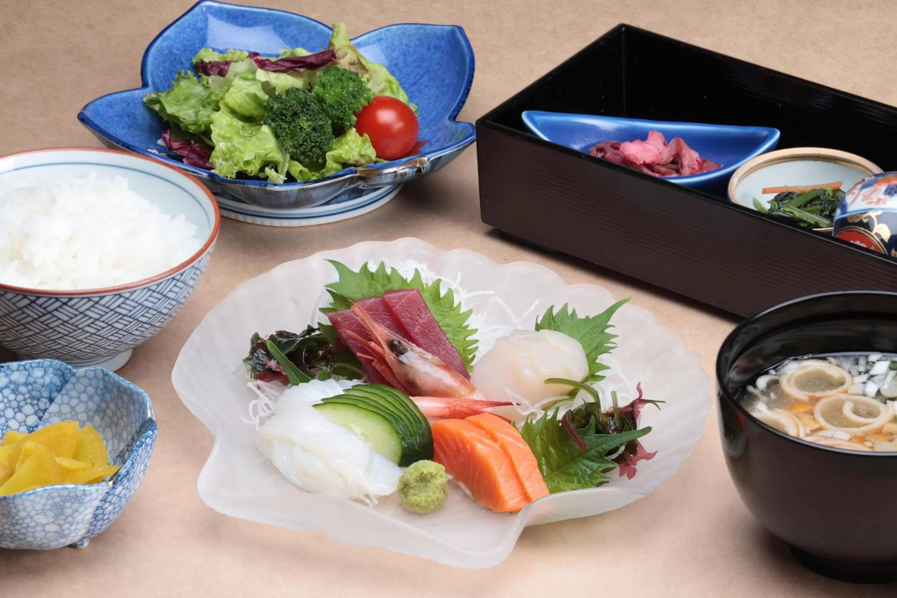 Dinner in Hotel Grand Terrace Chitose