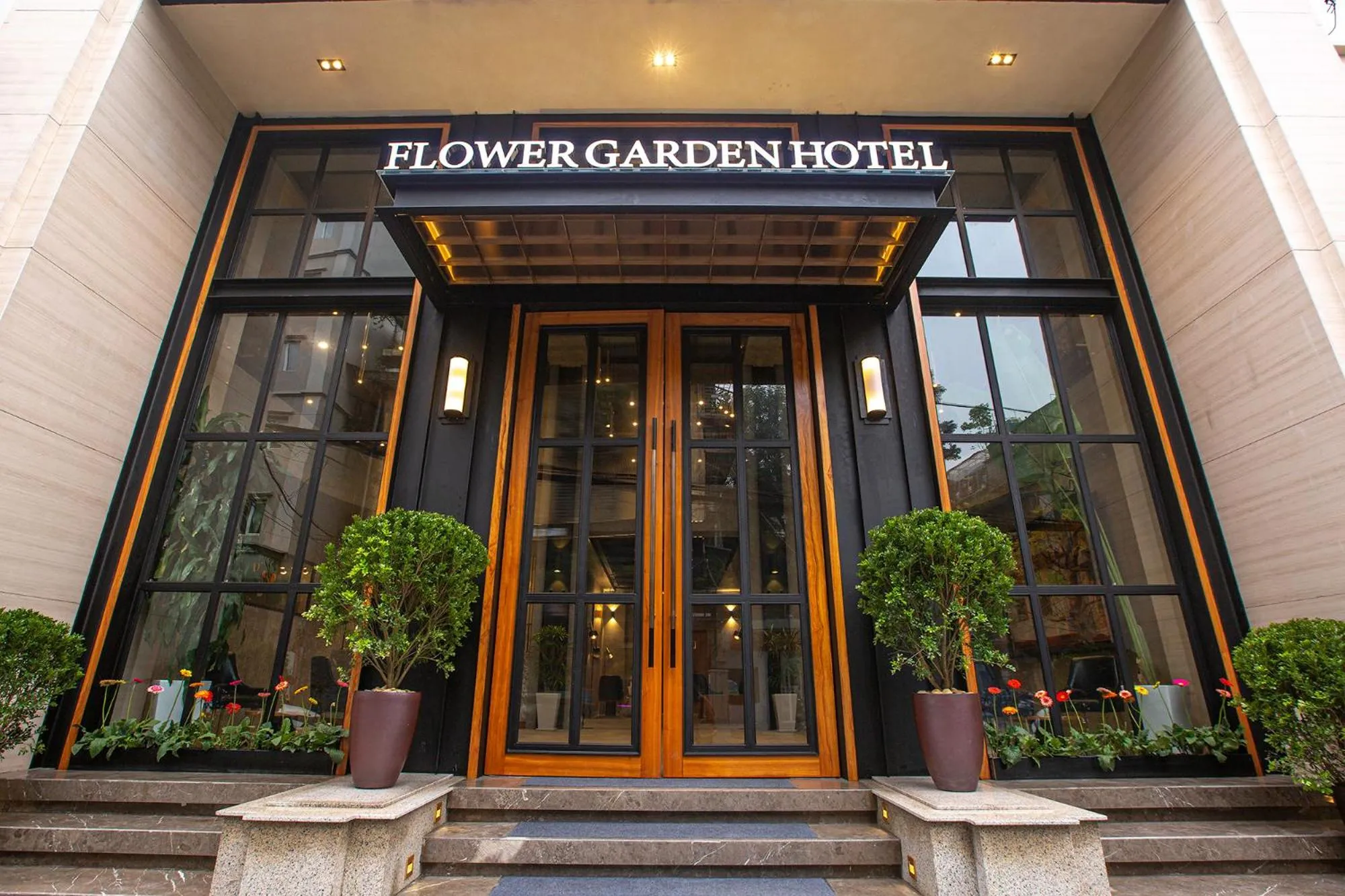 Property building in Flower Garden Hotel
