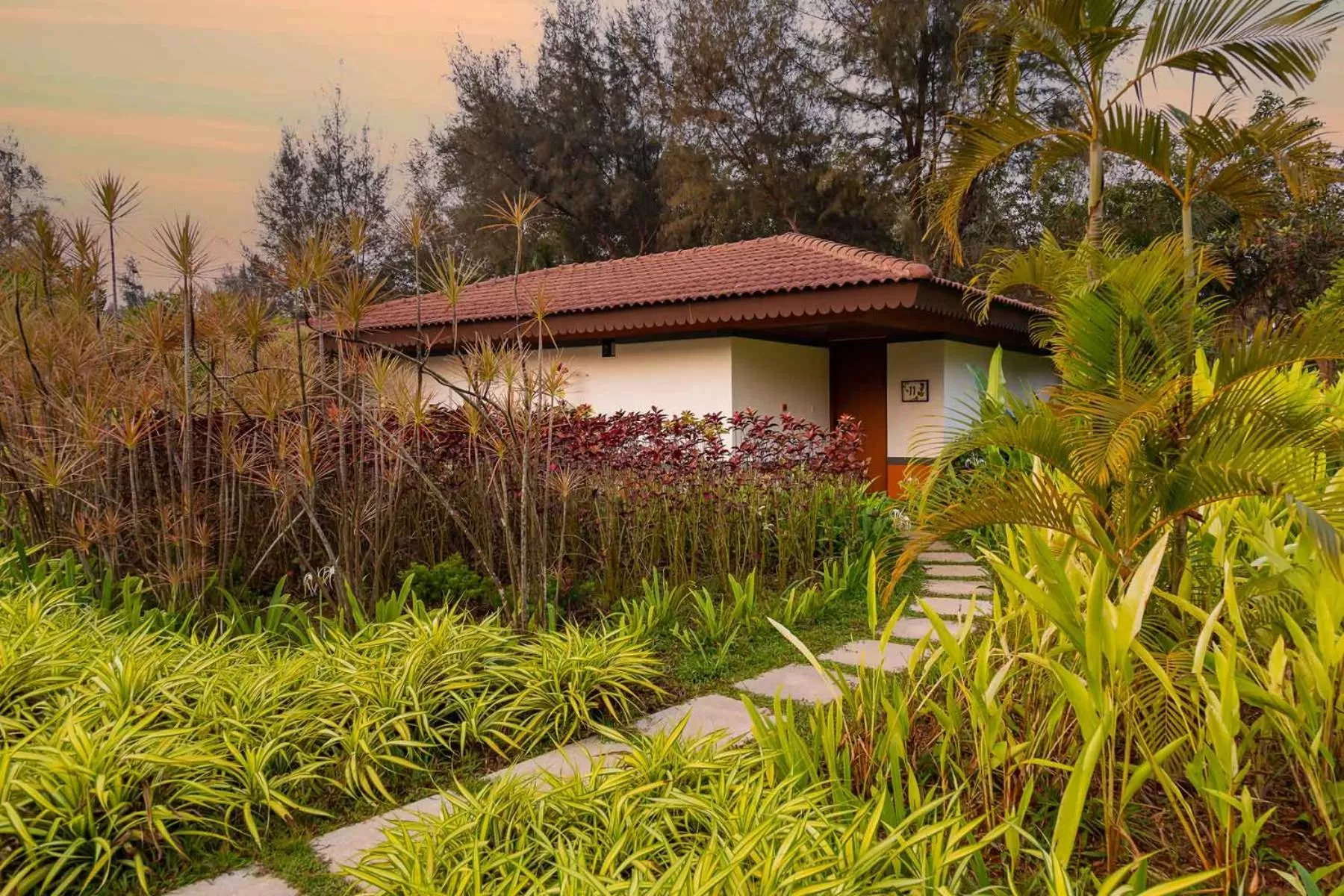 Facade/entrance in Denissons Beach Resort, formerly Gamyam Retreat