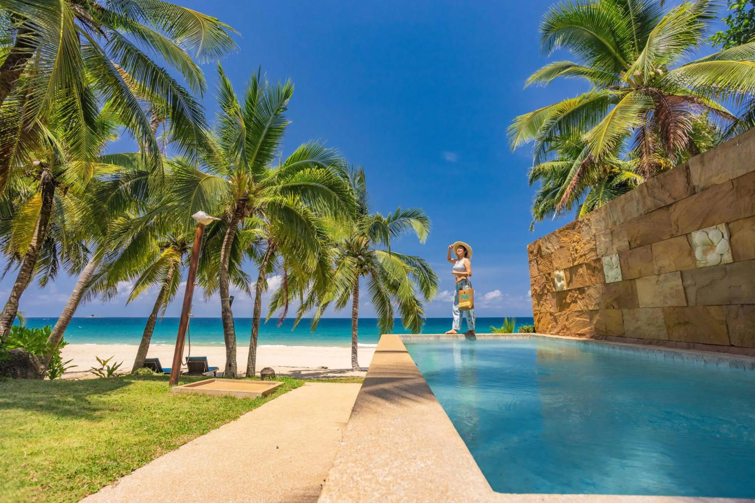 Swimming pool in Andaman White Beach Resort - SHA Plus