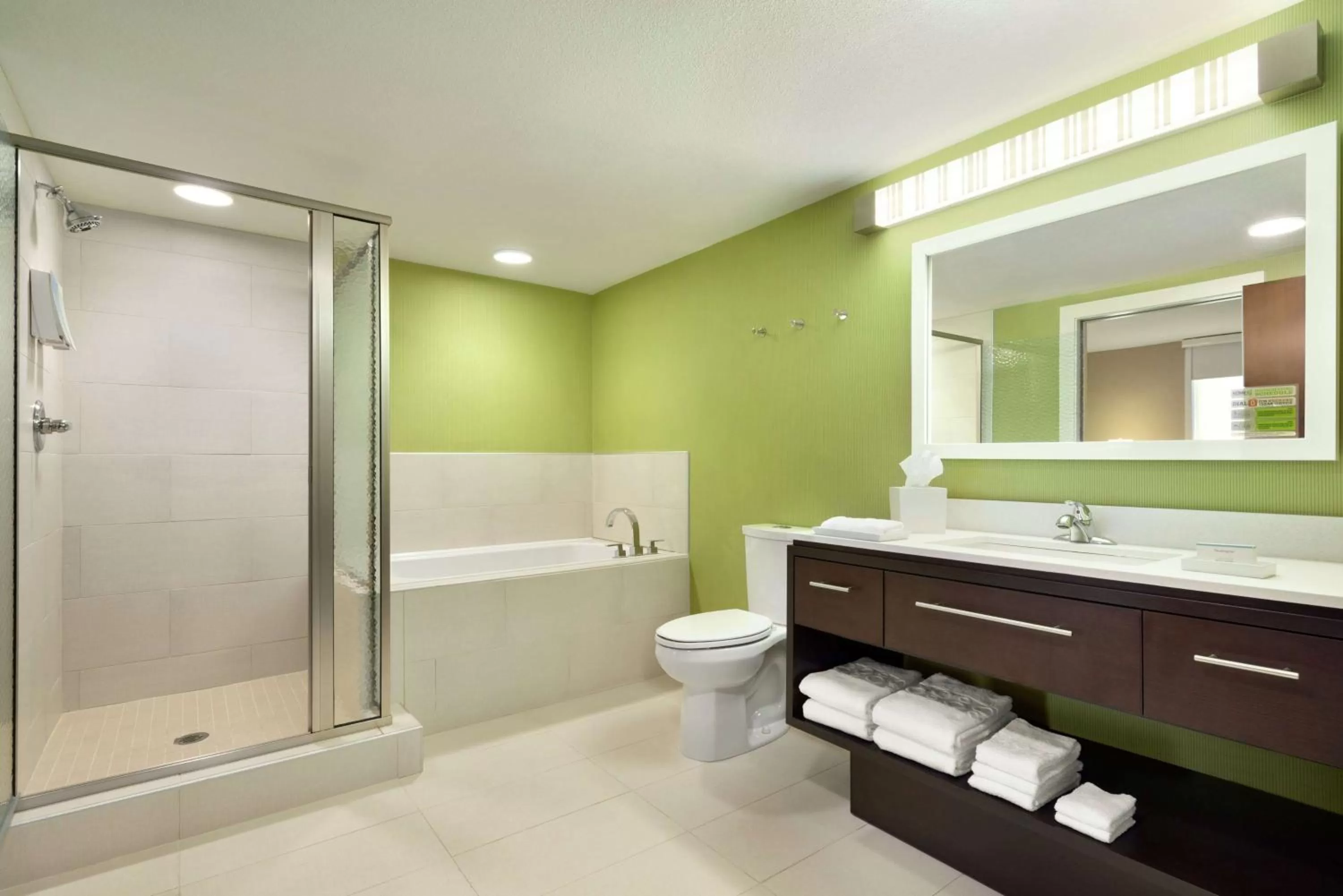 Bathroom in Home2 Suites By Hilton Leavenworth Downtown