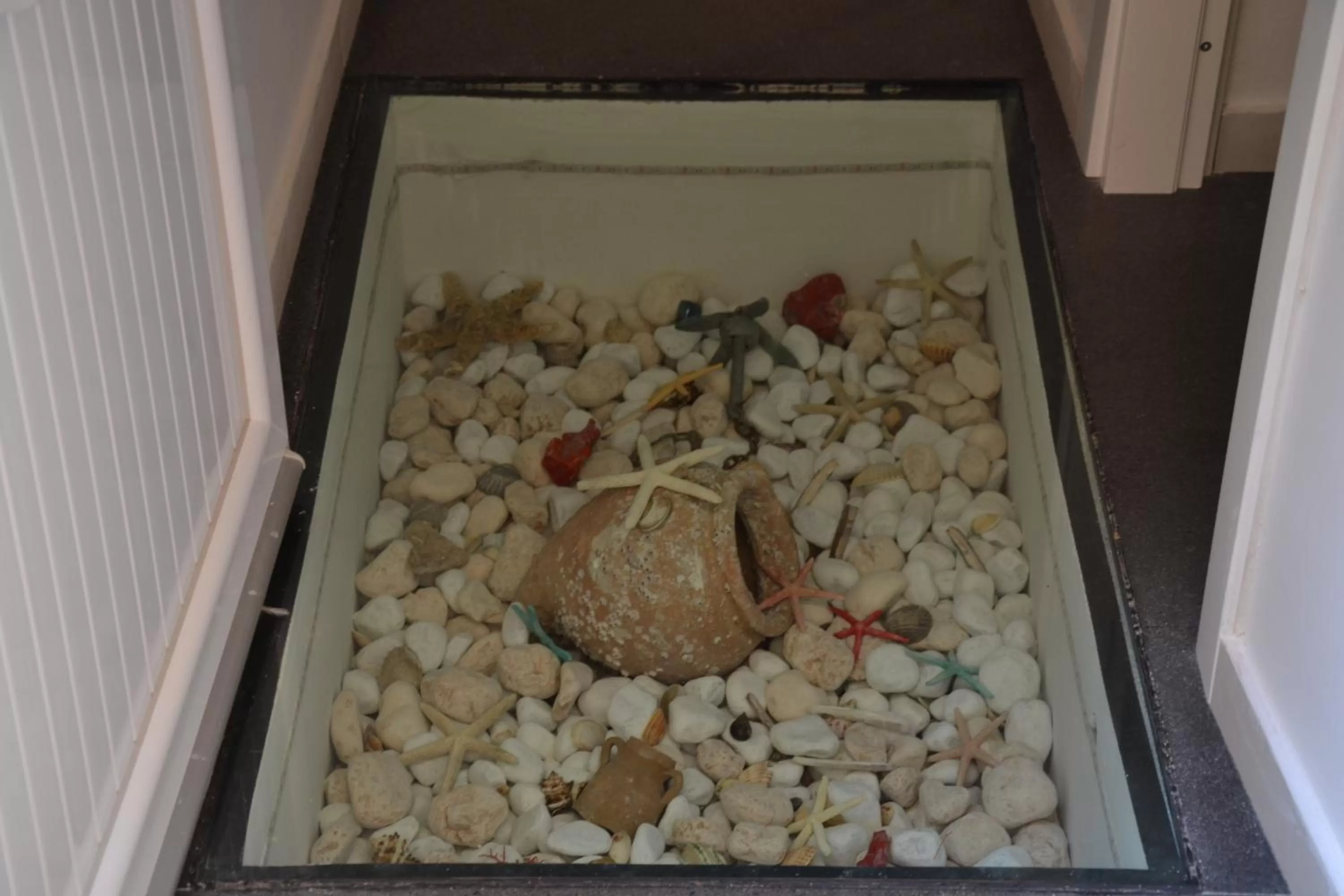 Decorative detail in Terra Murata Boutique b&b