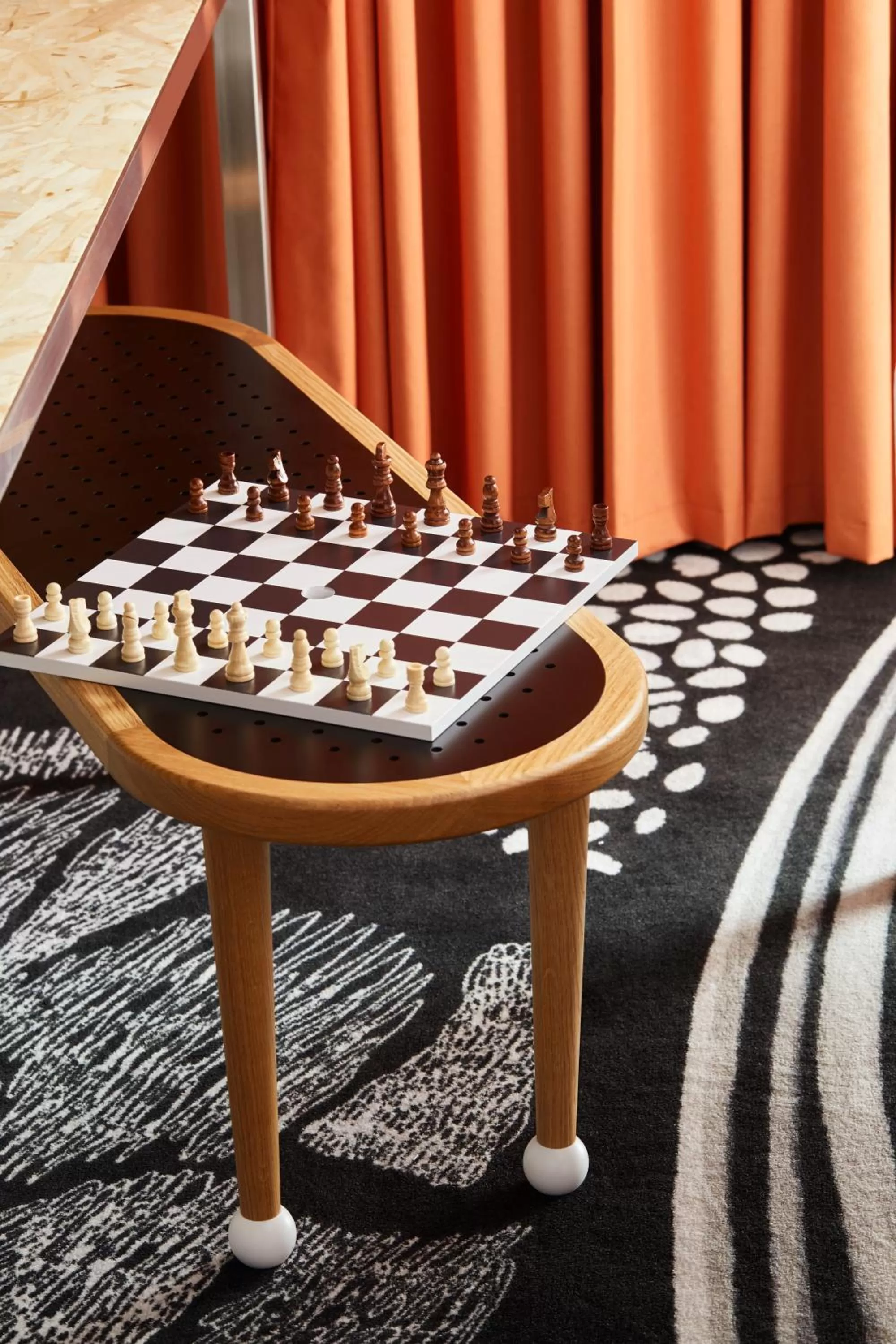 Bedroom in Mama Shelter Lille