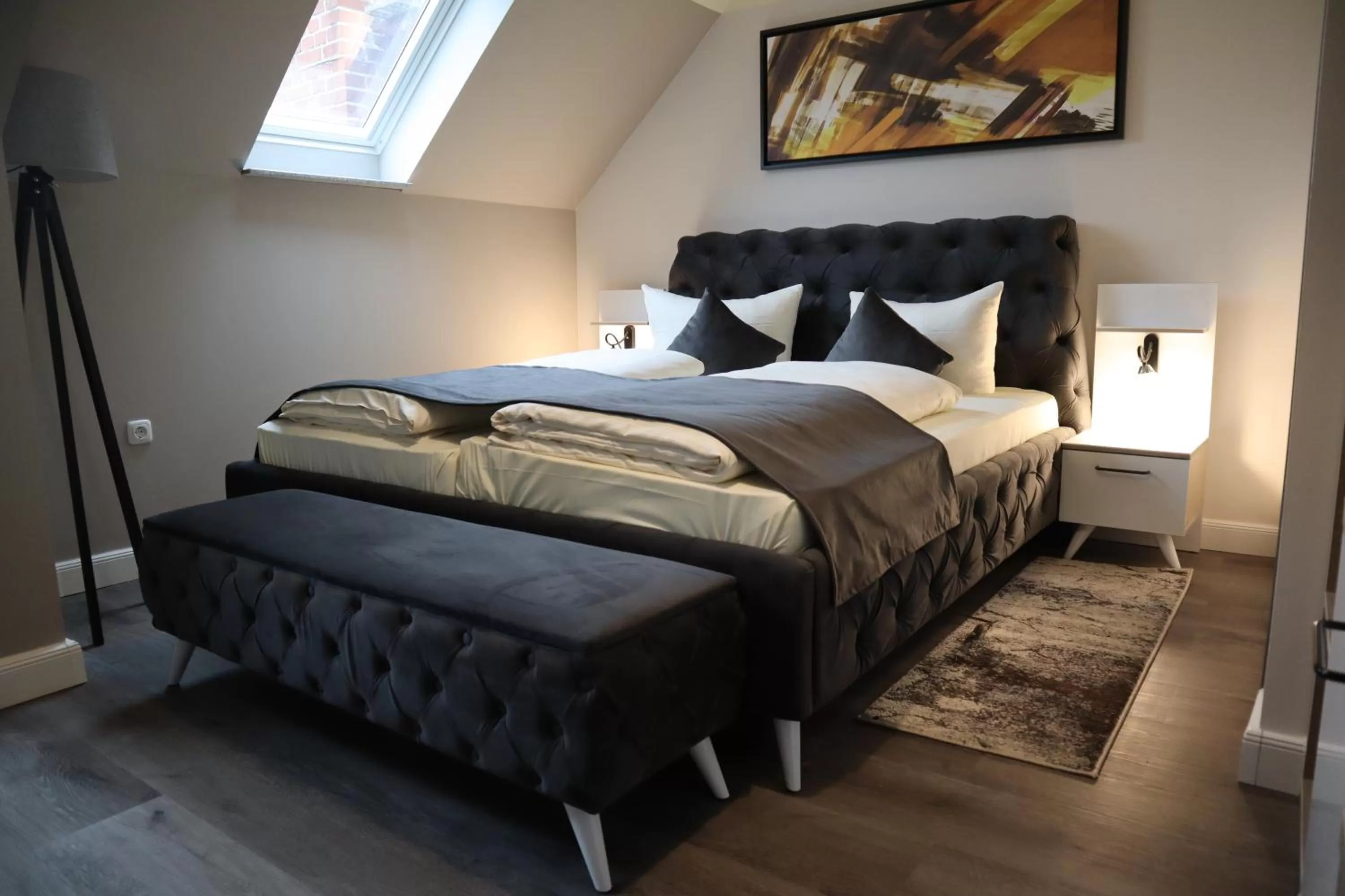 Bed in Hotel Bispinger Hof