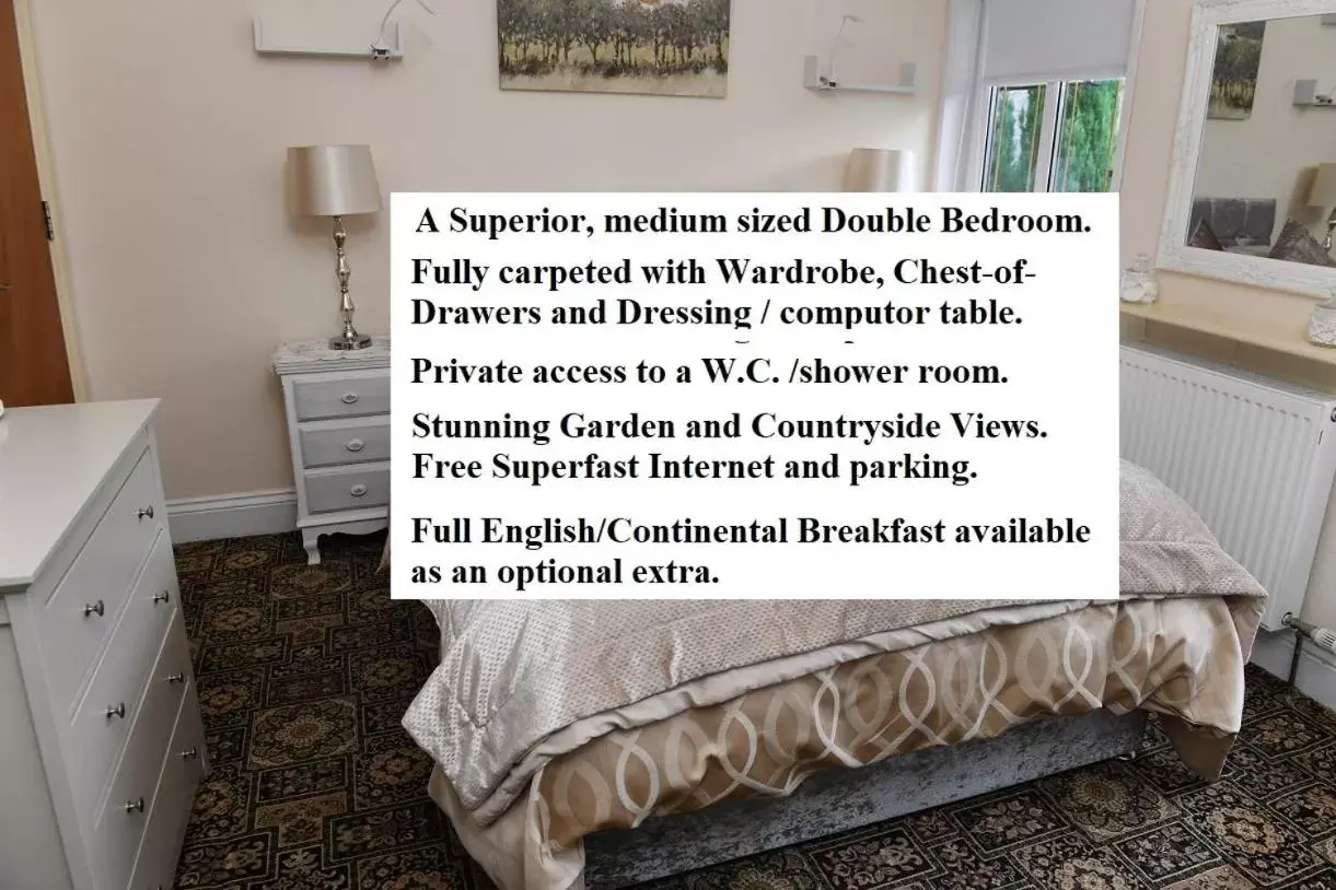 Superior Double Room - single occupancy in Cilbrwyn Superior Double Room - single occupancy in Cilbrwyn