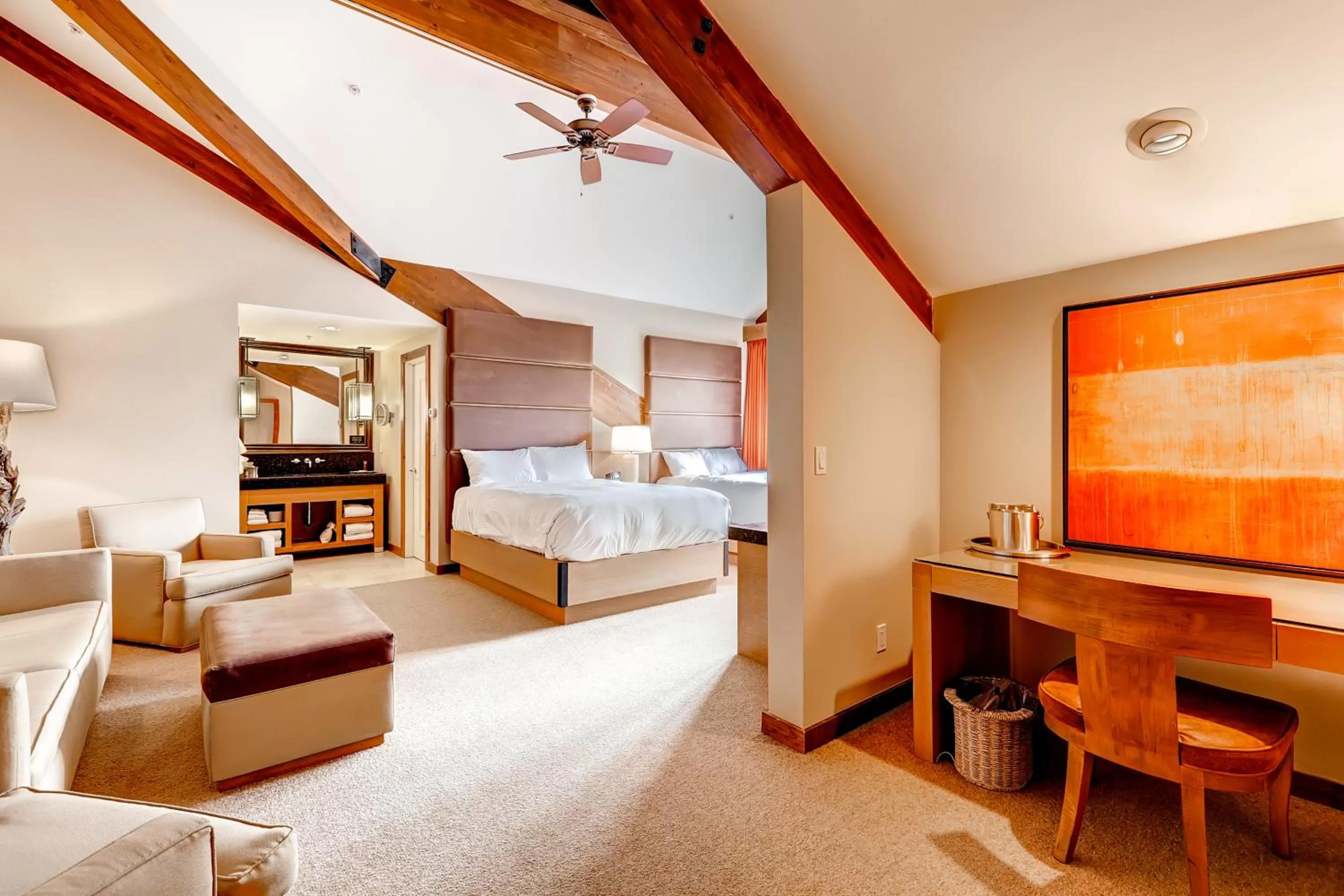 Bedroom, Bed in The Osprey at Beaver Creek, a RockResort