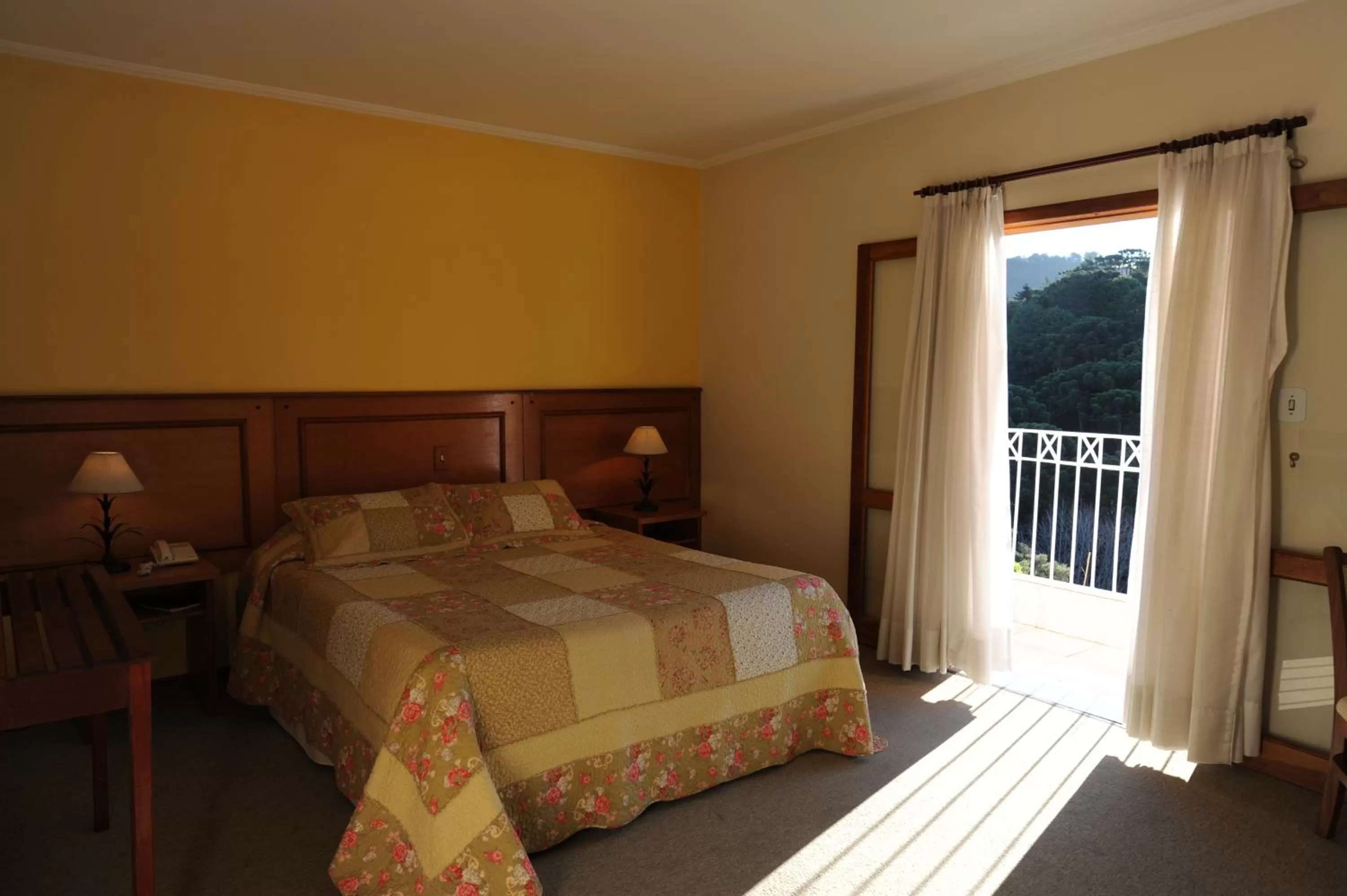 Bed in Pousada Alto D'ouro