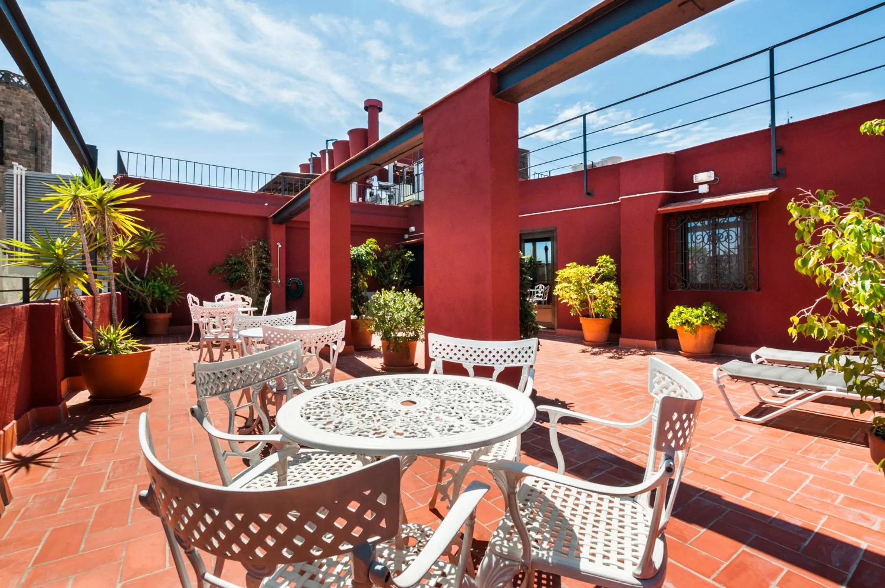 Solarium in Hotel Gótico