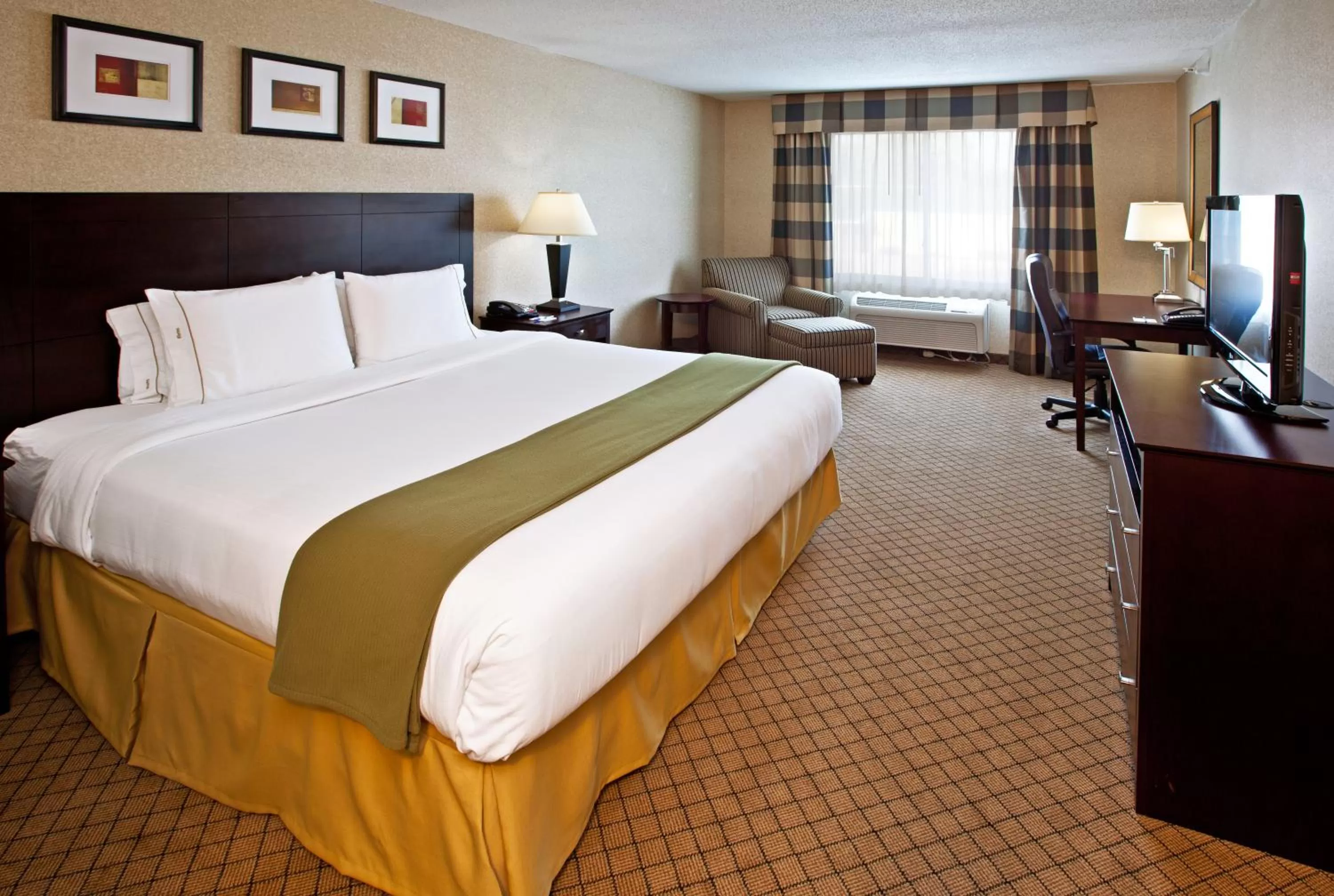 Bedroom, Bed in Holiday Inn Express Hotel & Suites Anderson by IHG