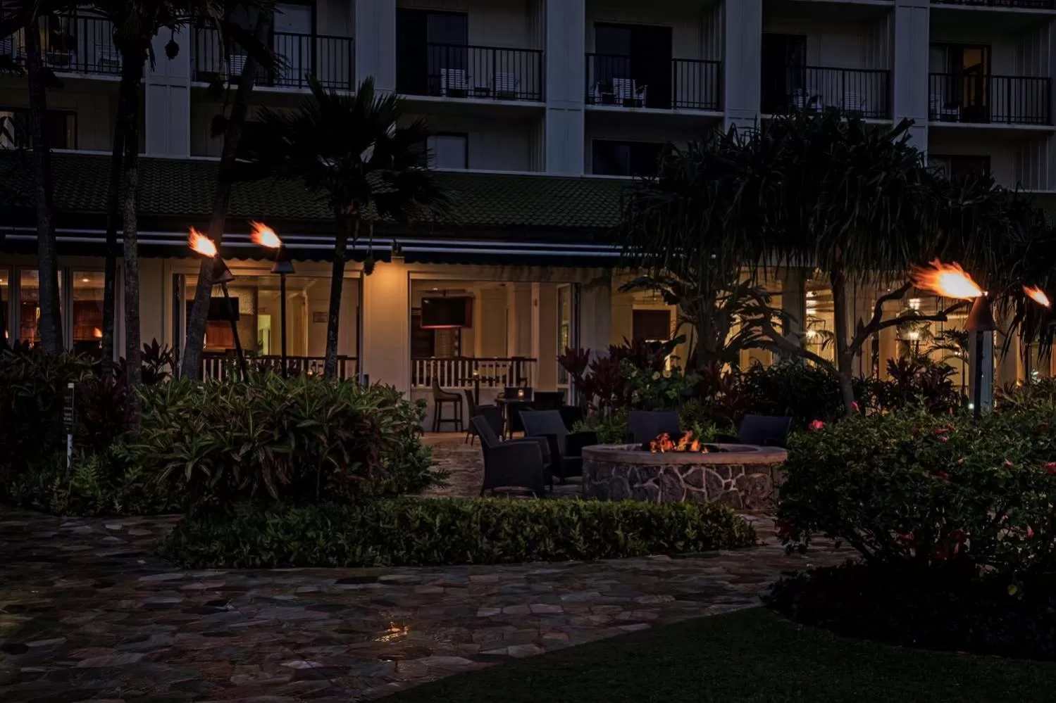 Patio in OUTRIGGER Kaua'i Beach Resort & Spa