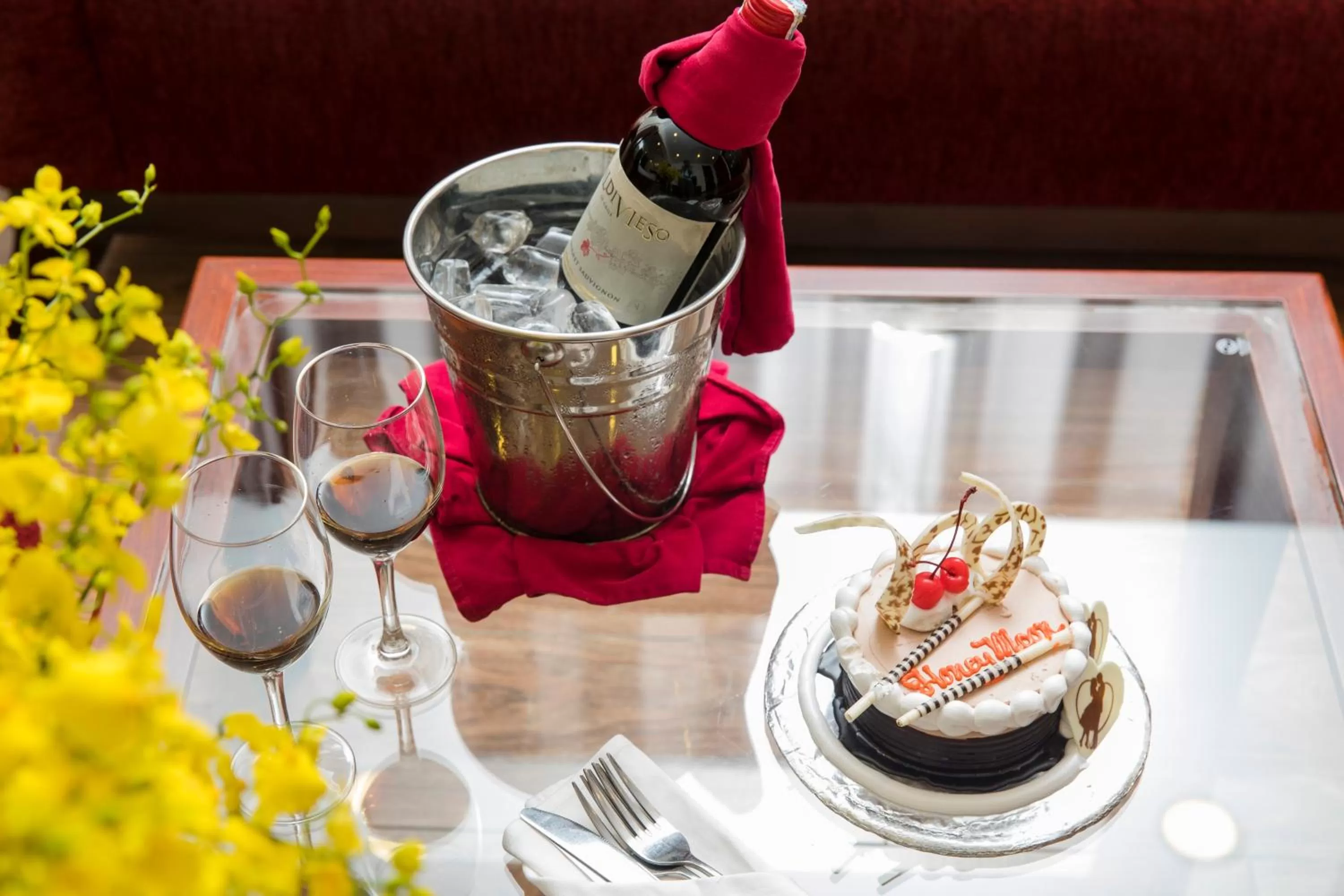 Alcoholic drinks in Apus Hotel