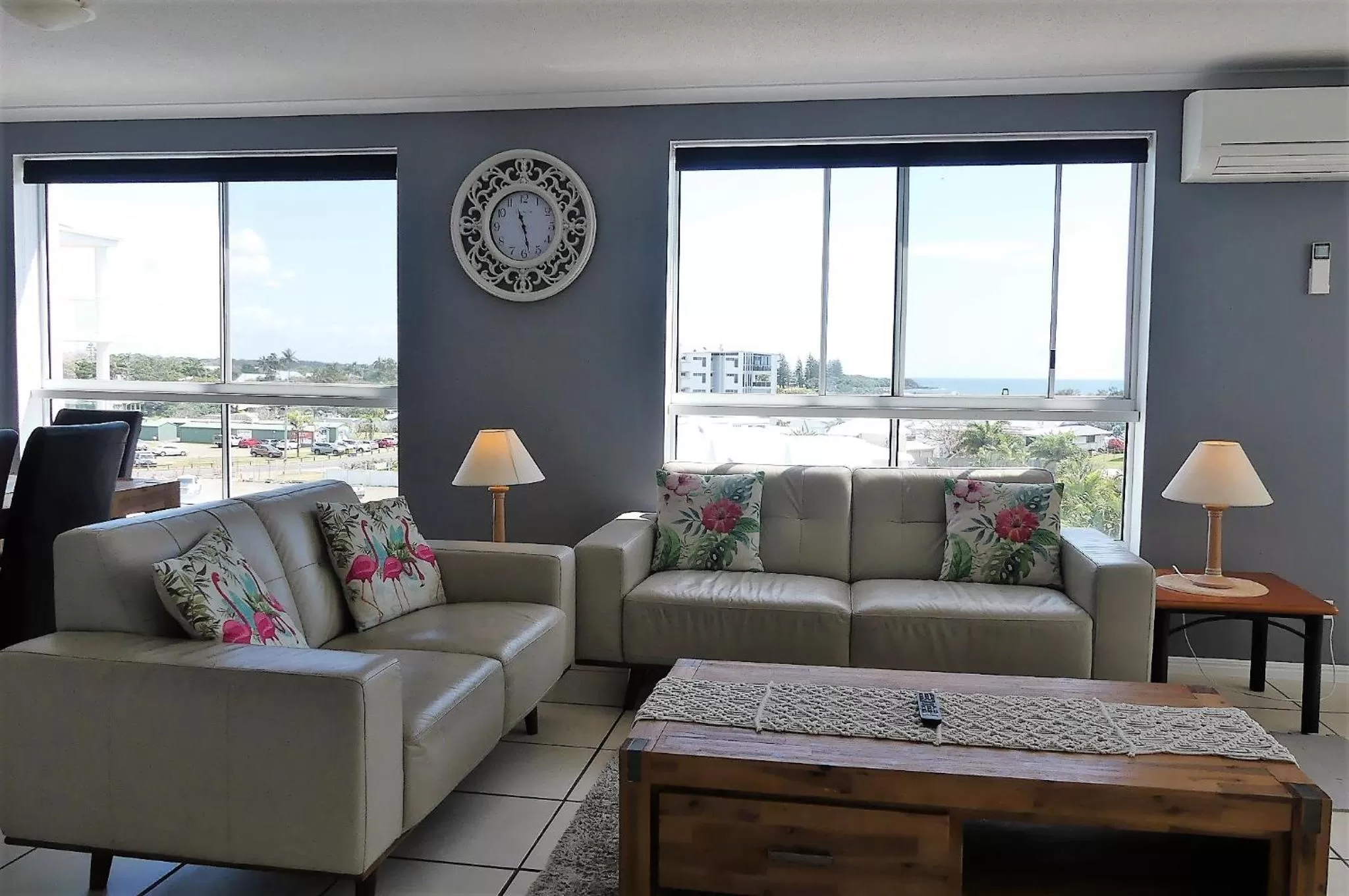 Living room in Bargara Blue Resort
