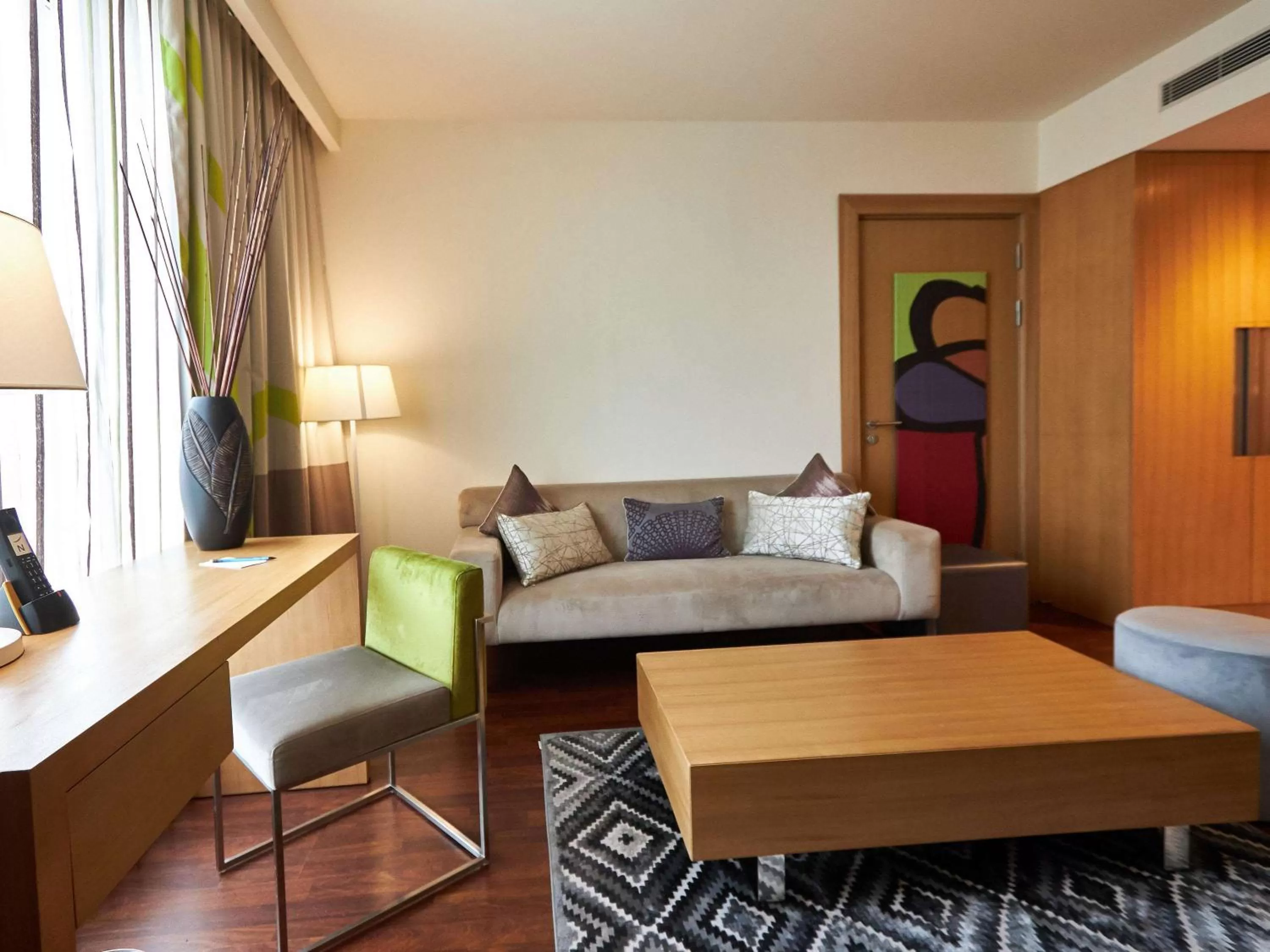 Photo of the whole room in Novotel Chennai OMR