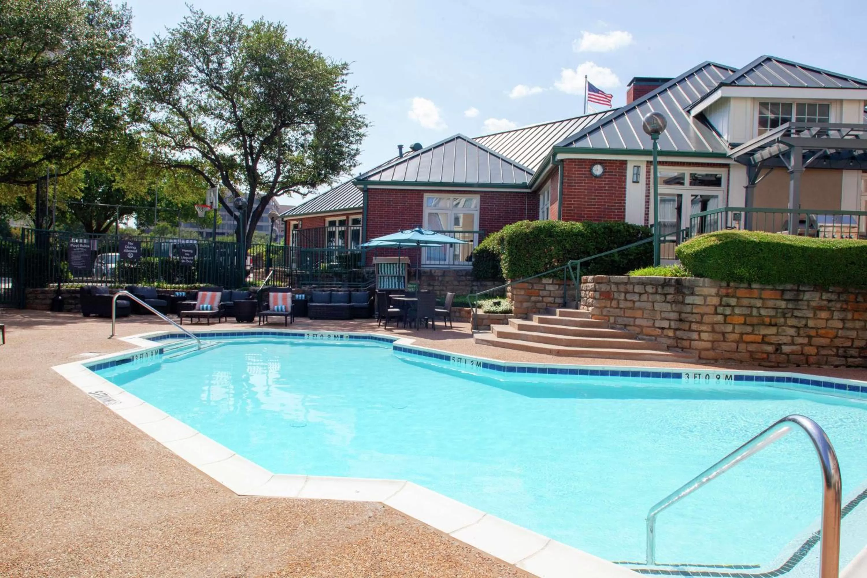 Pool view in Homewood Suites by Hilton Dallas-Irving-Las Colinas
