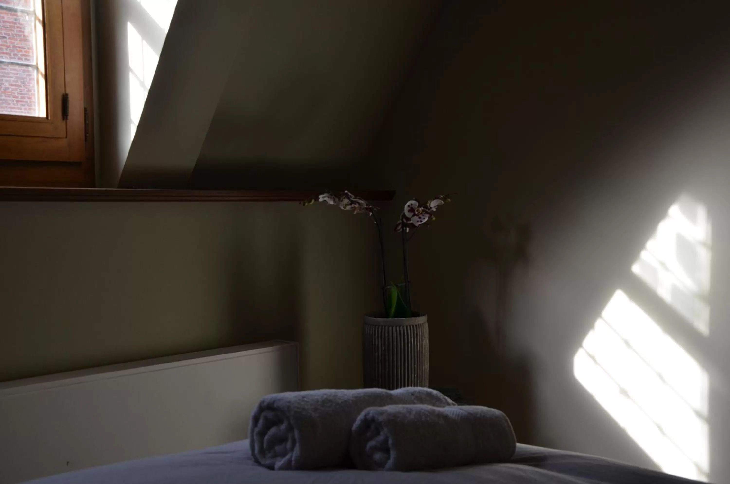 Decorative detail, Bed in B&B De Vrome Vos