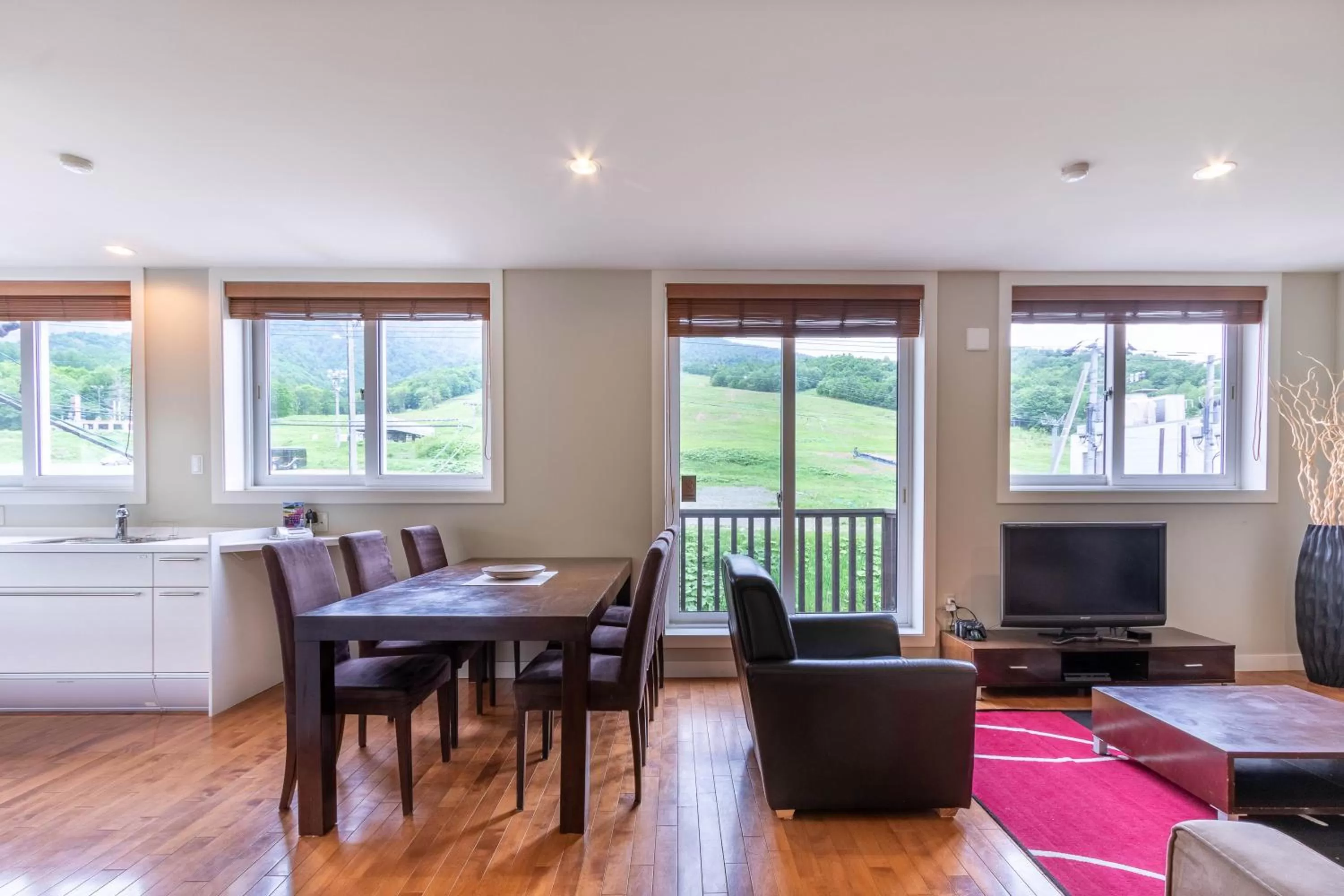 Living room in Fresh Powder Accommodation