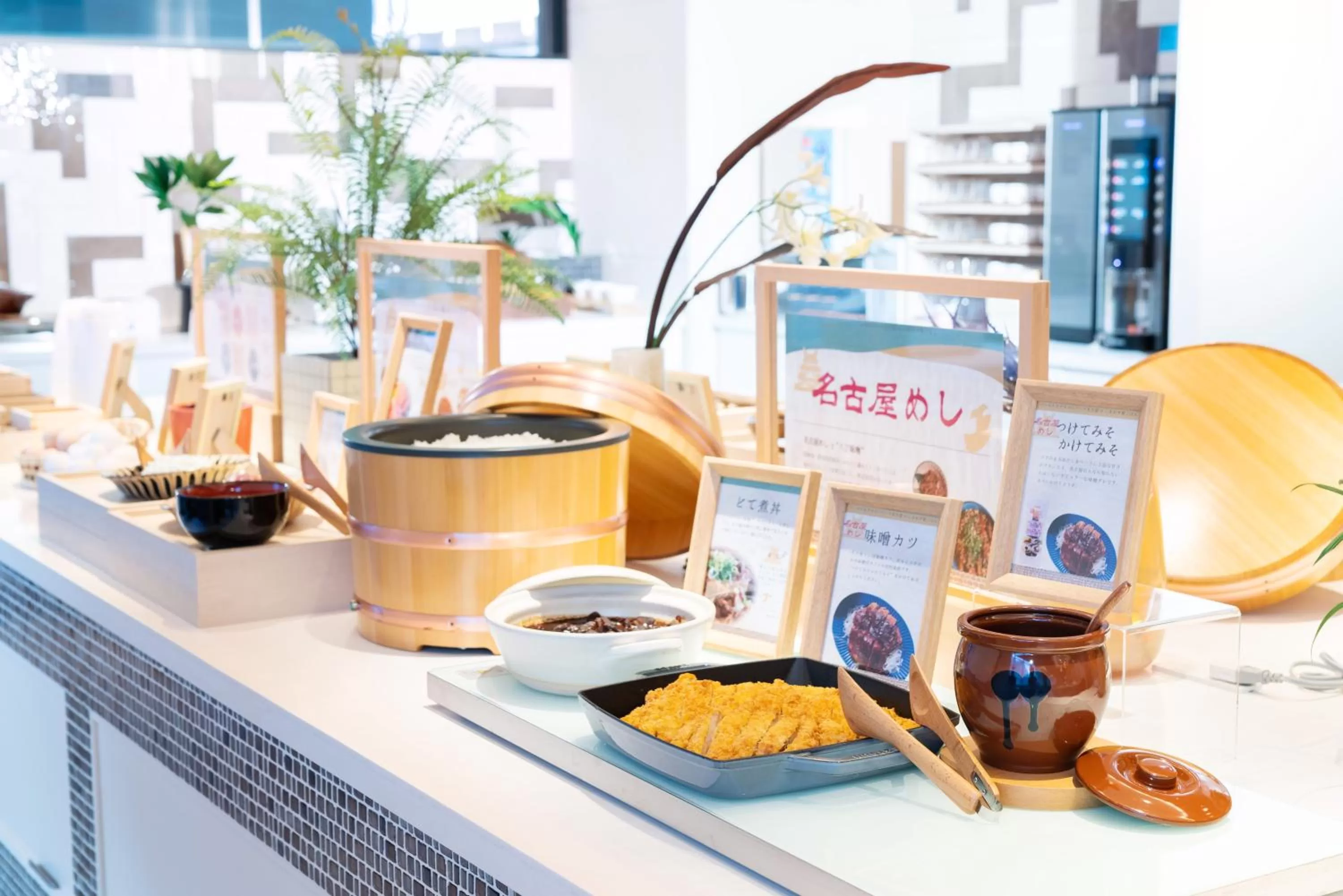 Buffet breakfast in Vessel Hotel Campana Nagoya