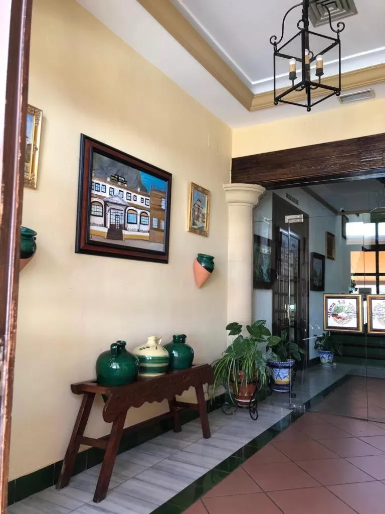 Lobby or reception in Hotel La Yedra