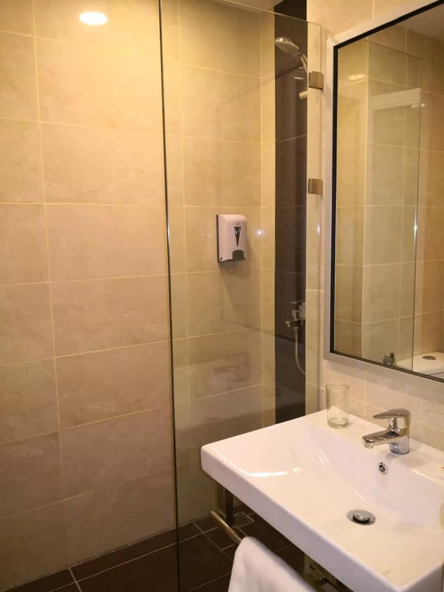 Bathroom in Walk In Hotel