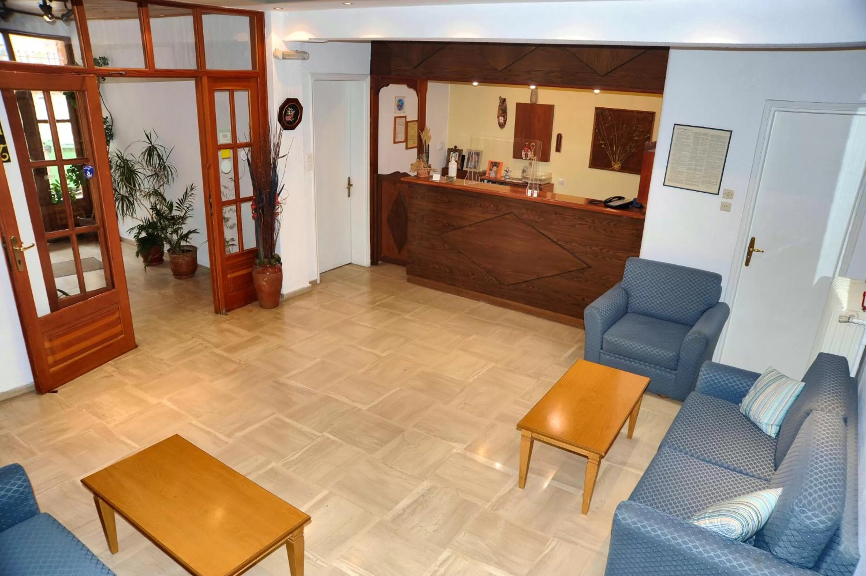 Lobby or reception in Castri Hotel