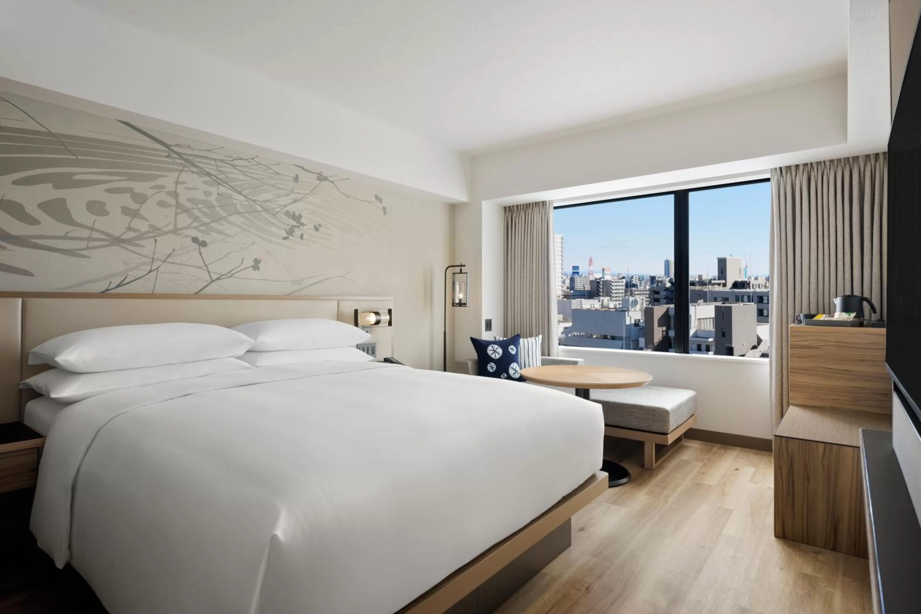 Bed in Courtyard by Marriott Nagoya