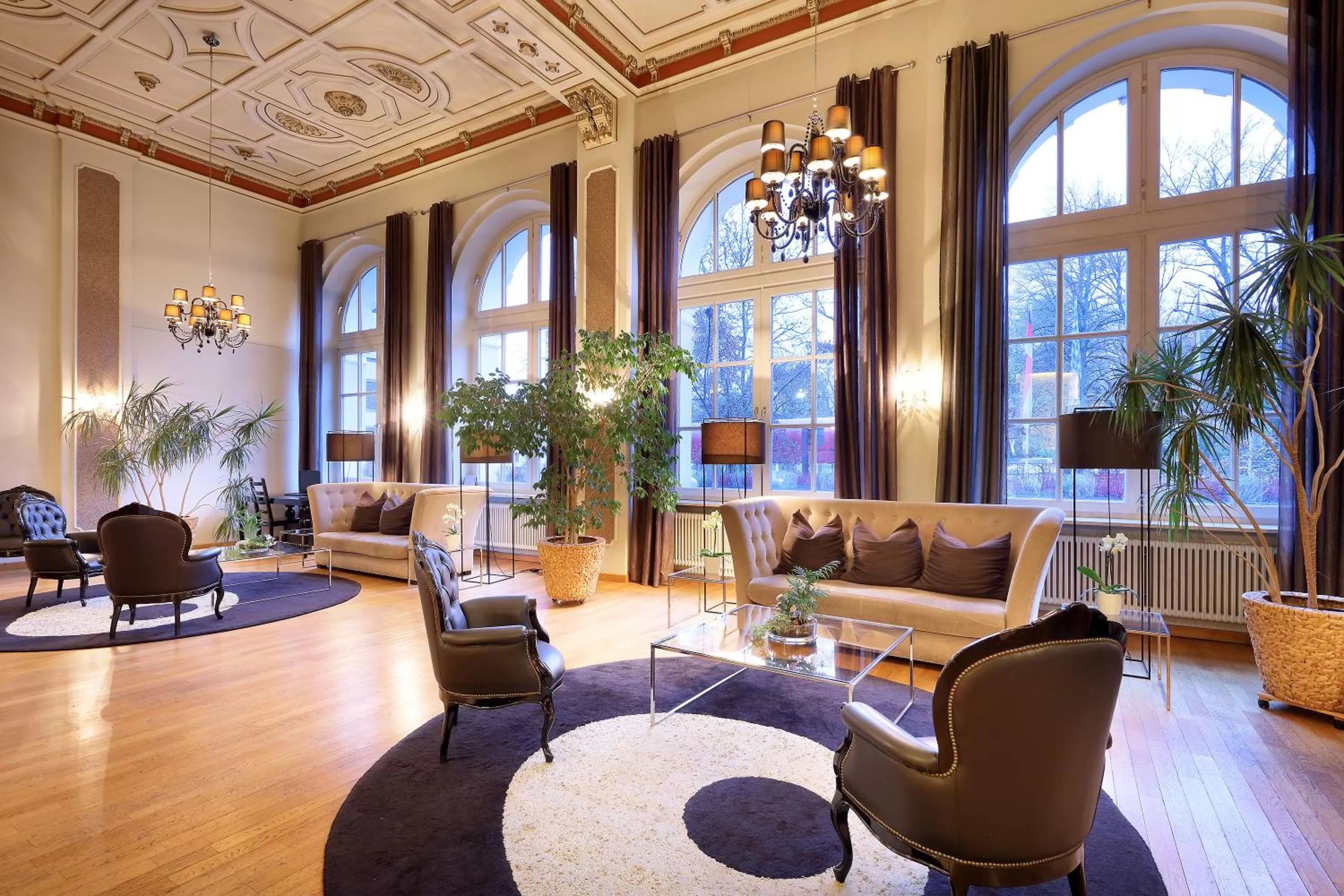 Lobby or reception in Eurostars Park Hotel Maximilian