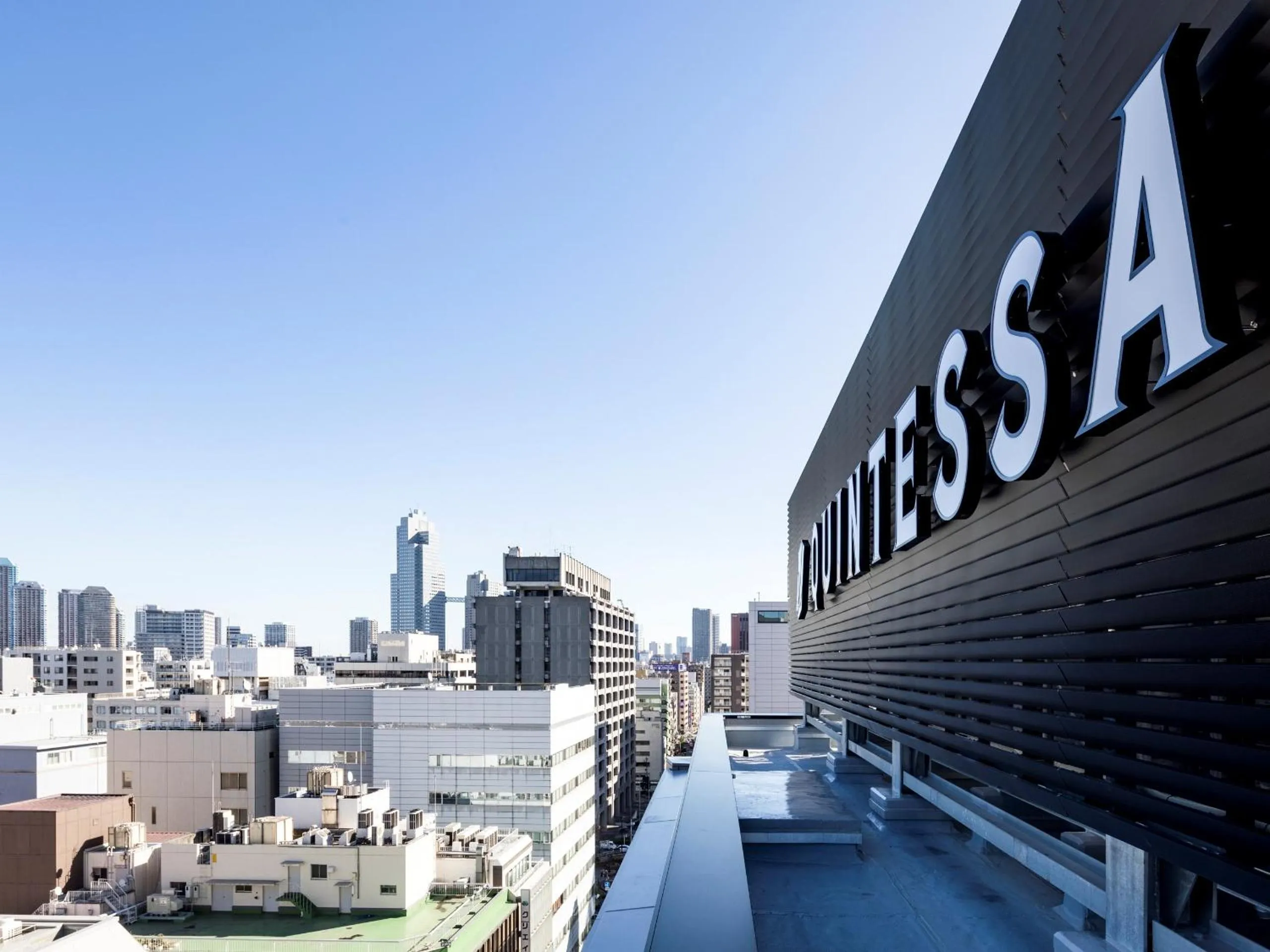 Property building in Quintessa Hotel Tokyo Ginza