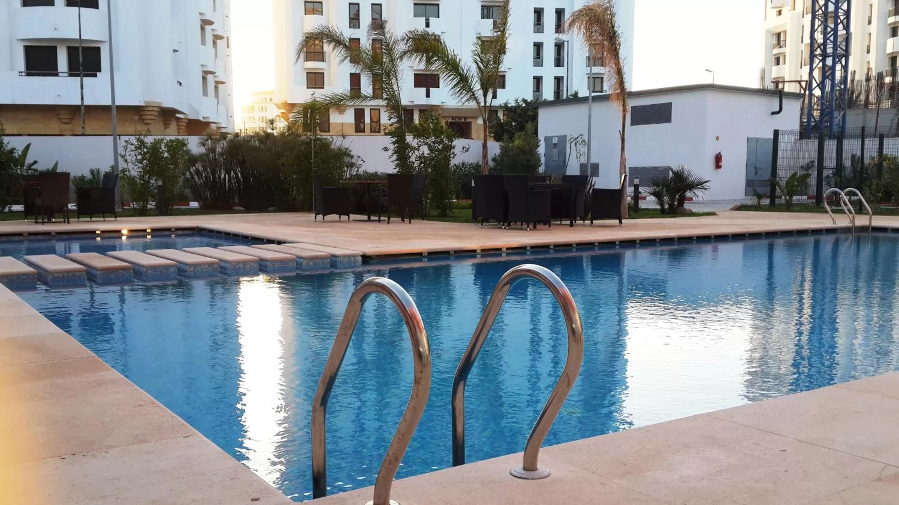 Swimming pool in Ramada Encore By Wyndham Tangier