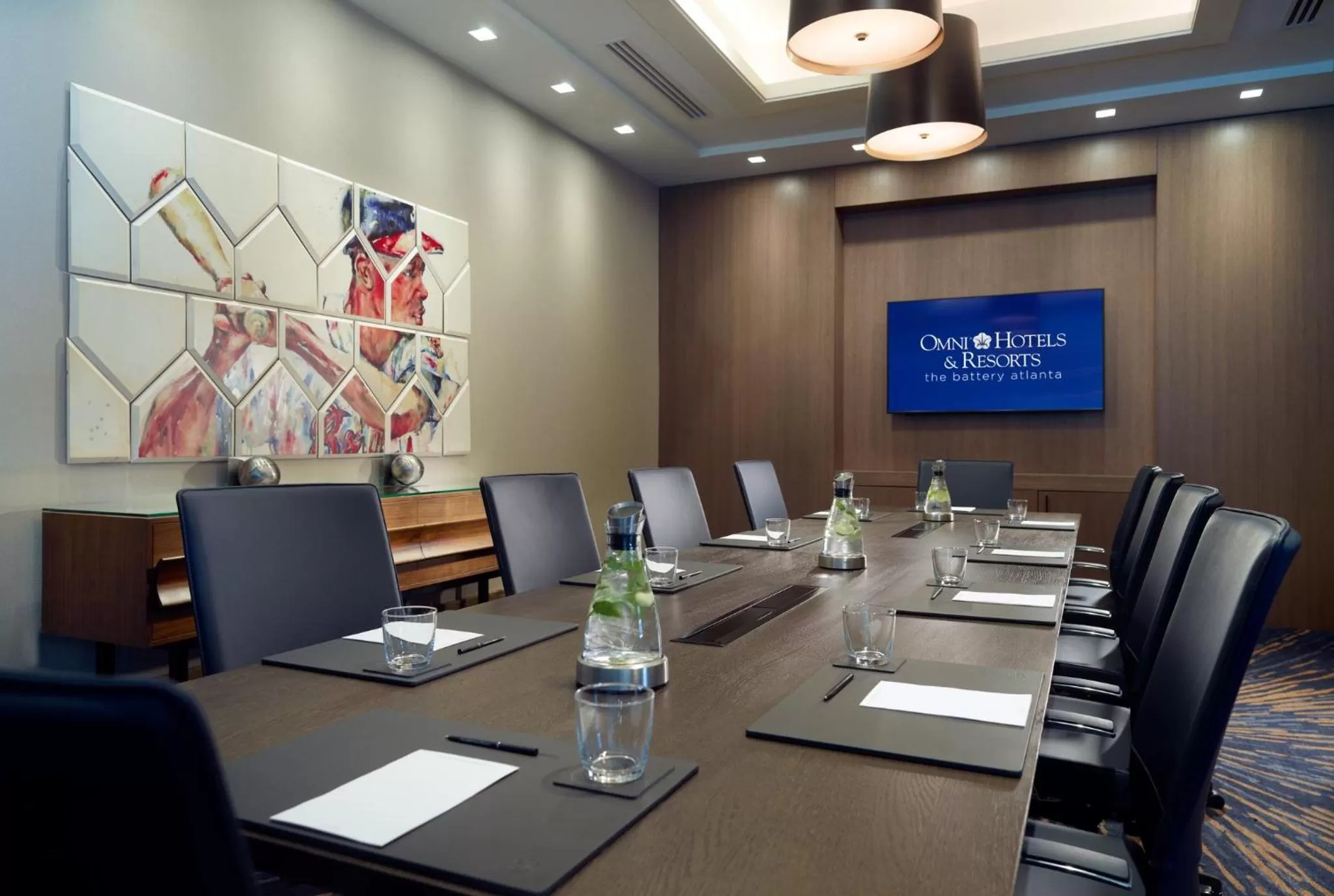 Meeting/conference room in Omni Hotel at the Battery Atlanta