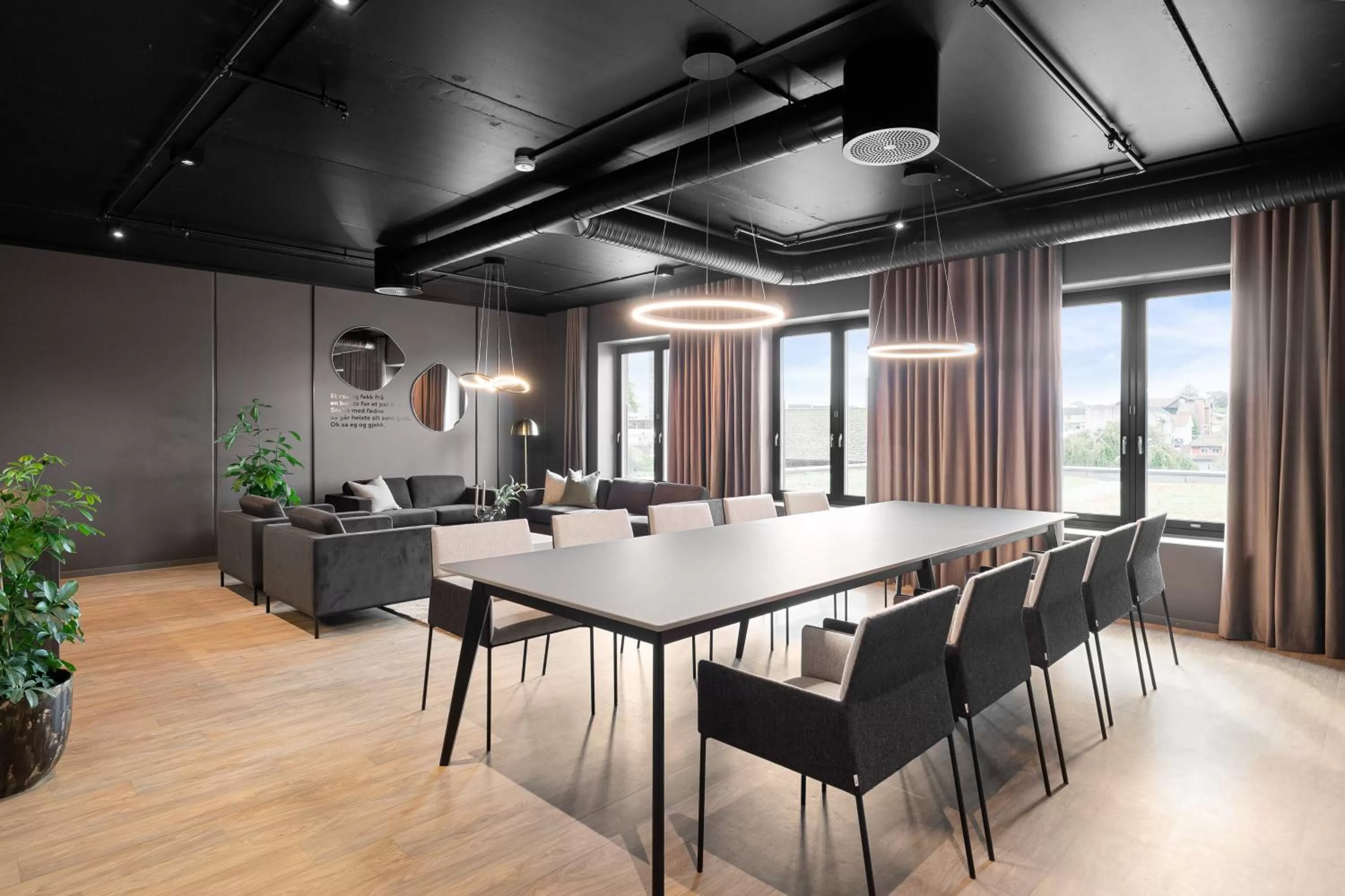 Living room in Hotell Jæren