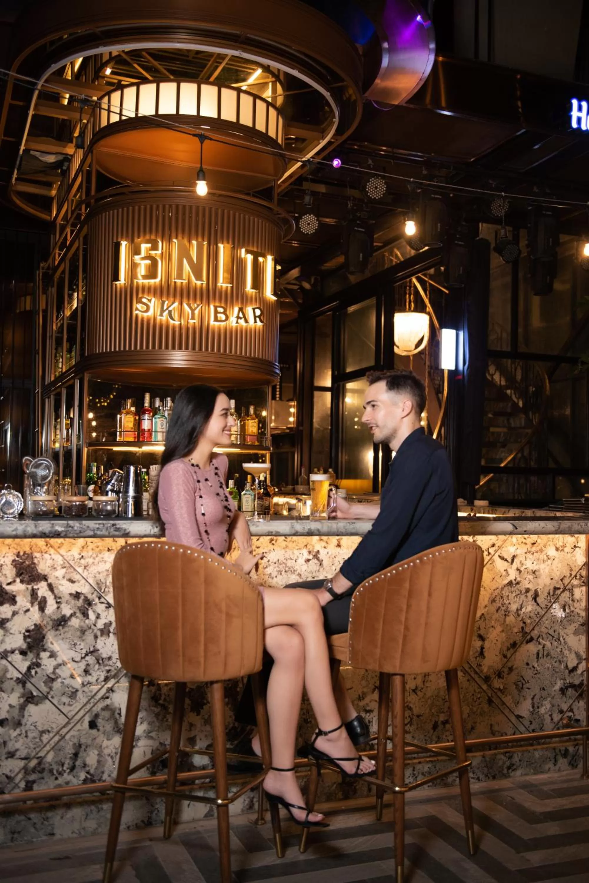 Lounge or bar in Peridot Grand Luxury Boutique Hotel