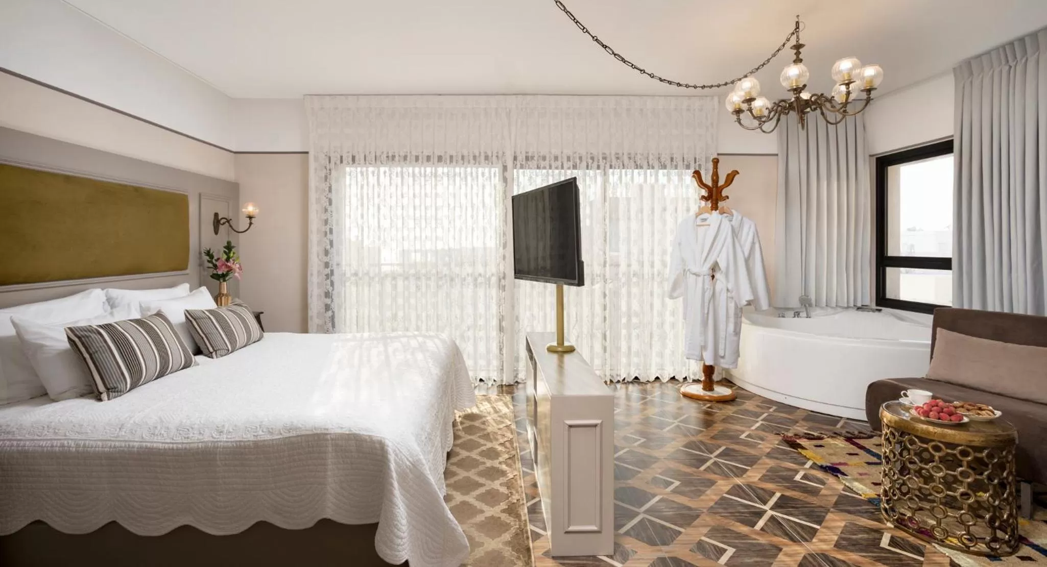 Bed in Shtarkman Erna Boutique Hotel Nahariya