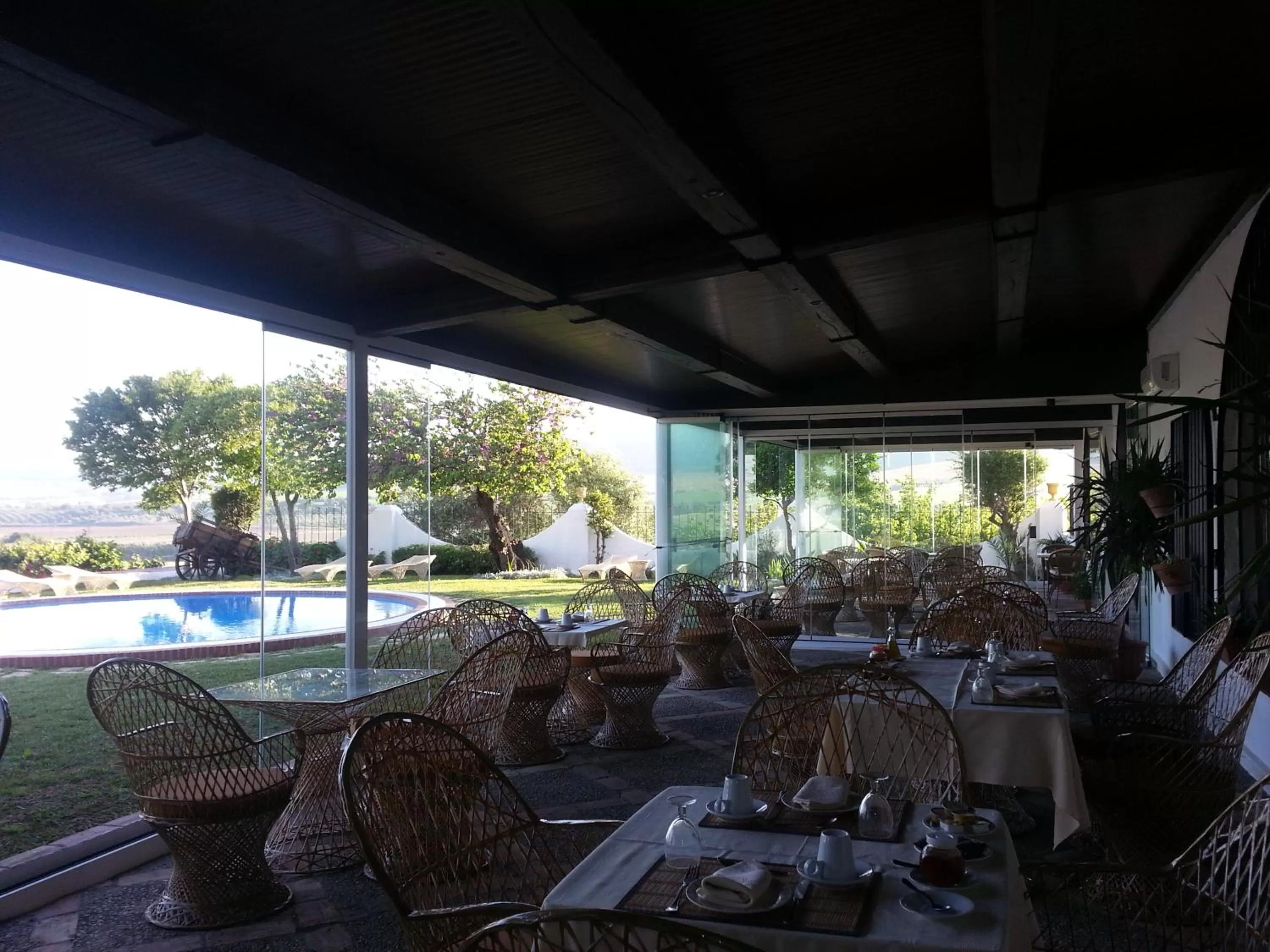 Restaurant/places to eat in Hacienda El Santiscal Adults Only