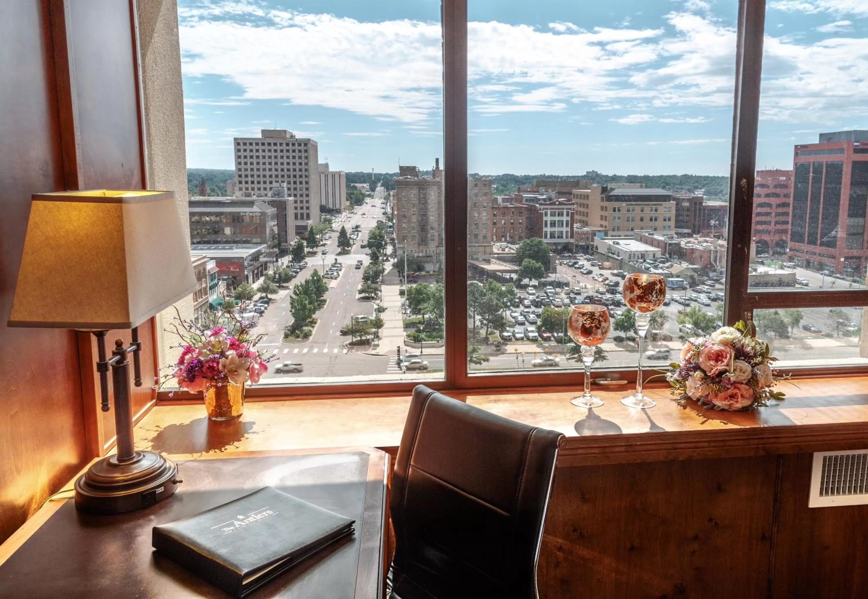 City view in The Antlers, a Wyndham Hotel