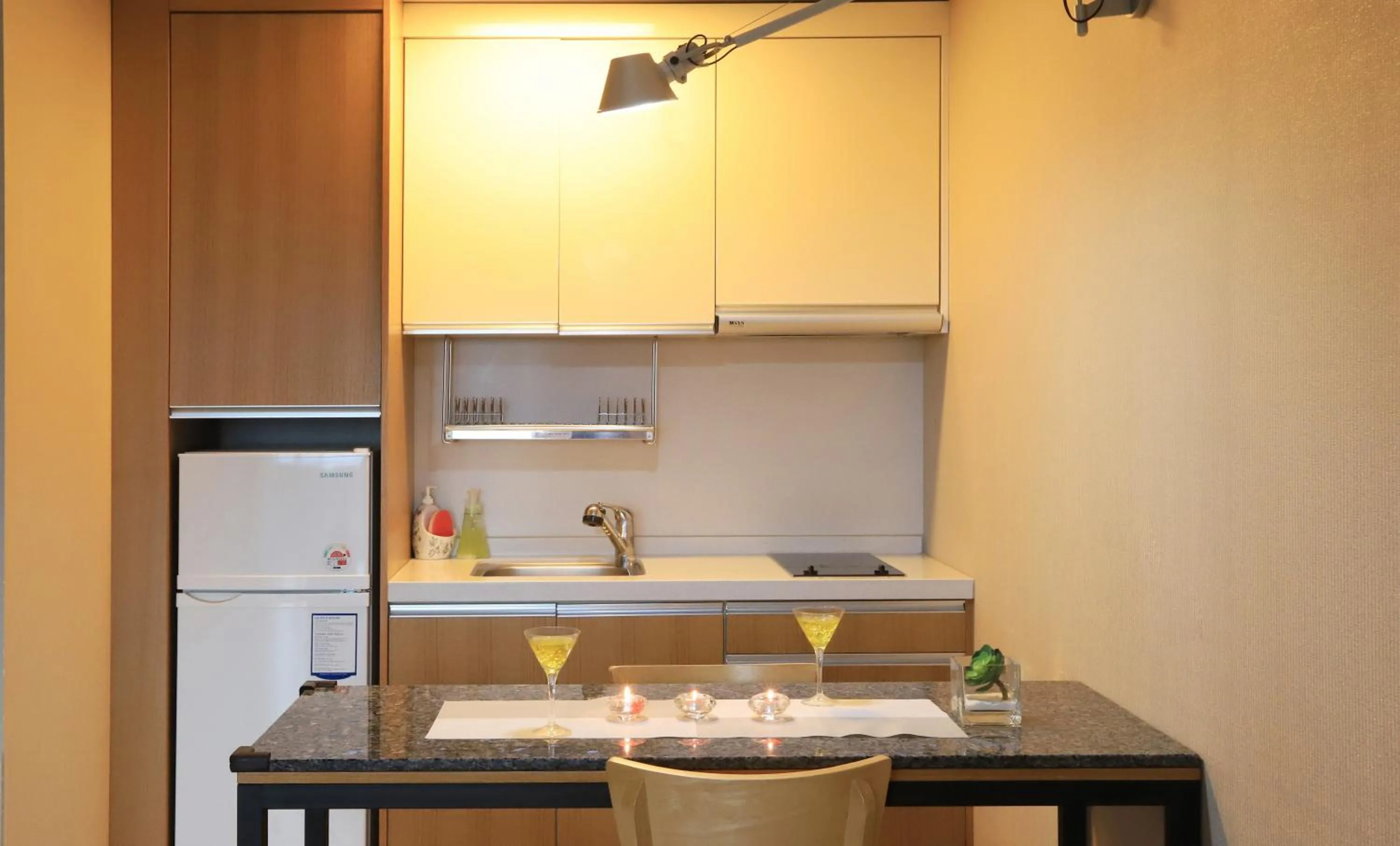 Dining area in Y Resort Jeju