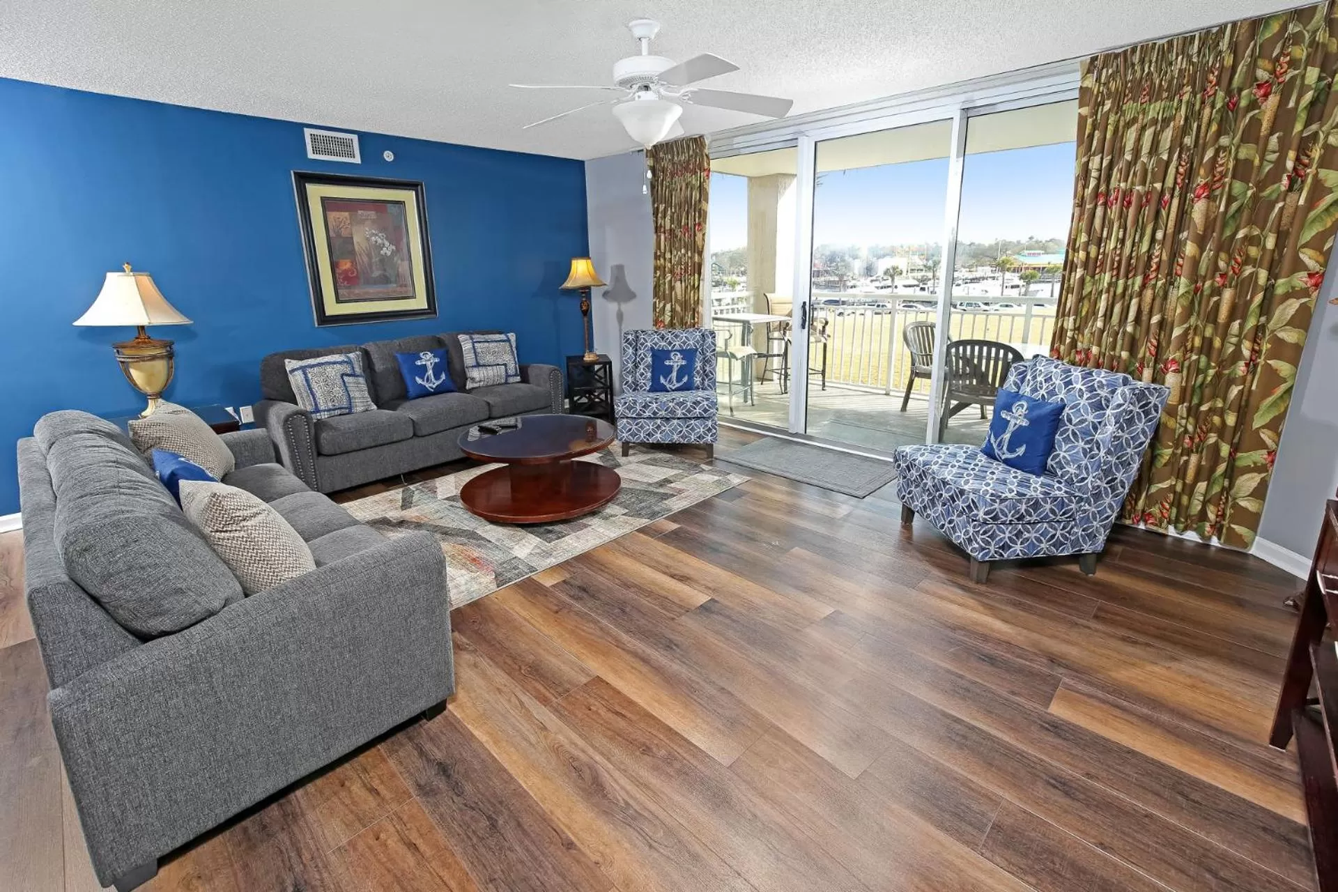 Living room in Barefoot Resort Golf & Yacht Club Villas