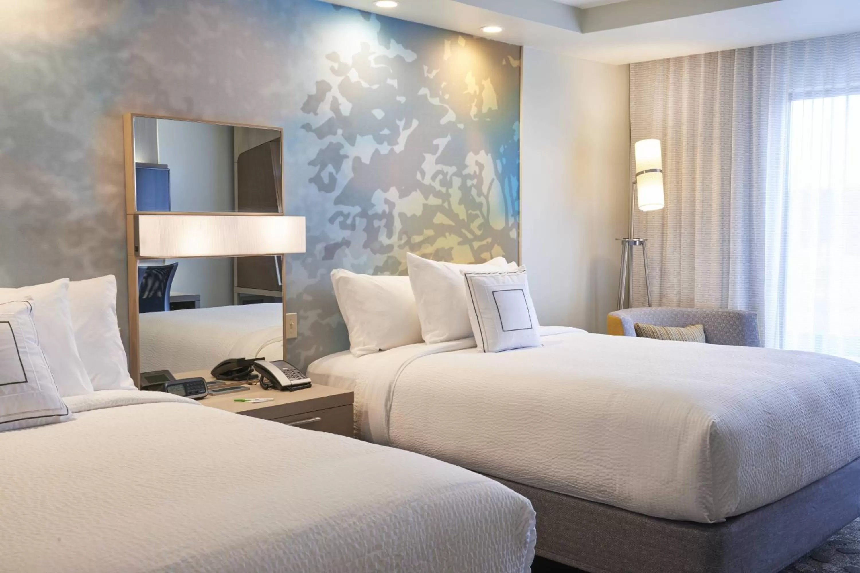 Queen Room with Two Queen Beds - Hearing Accessible in Courtyard by Marriott Jackson